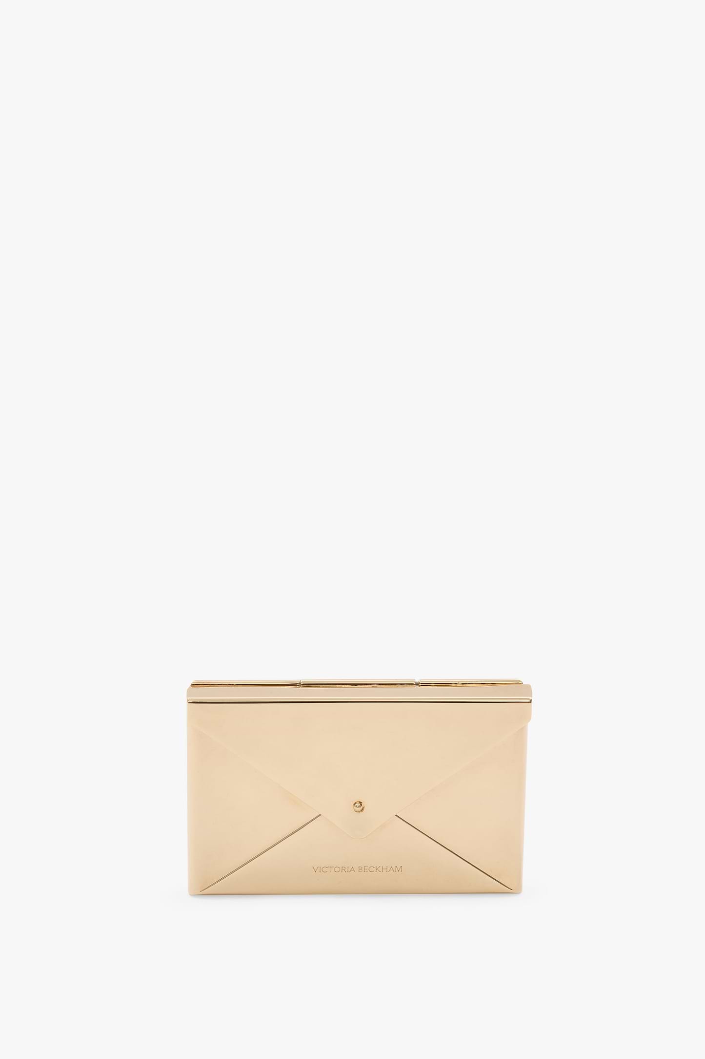 Envelope Card Holder In Gold