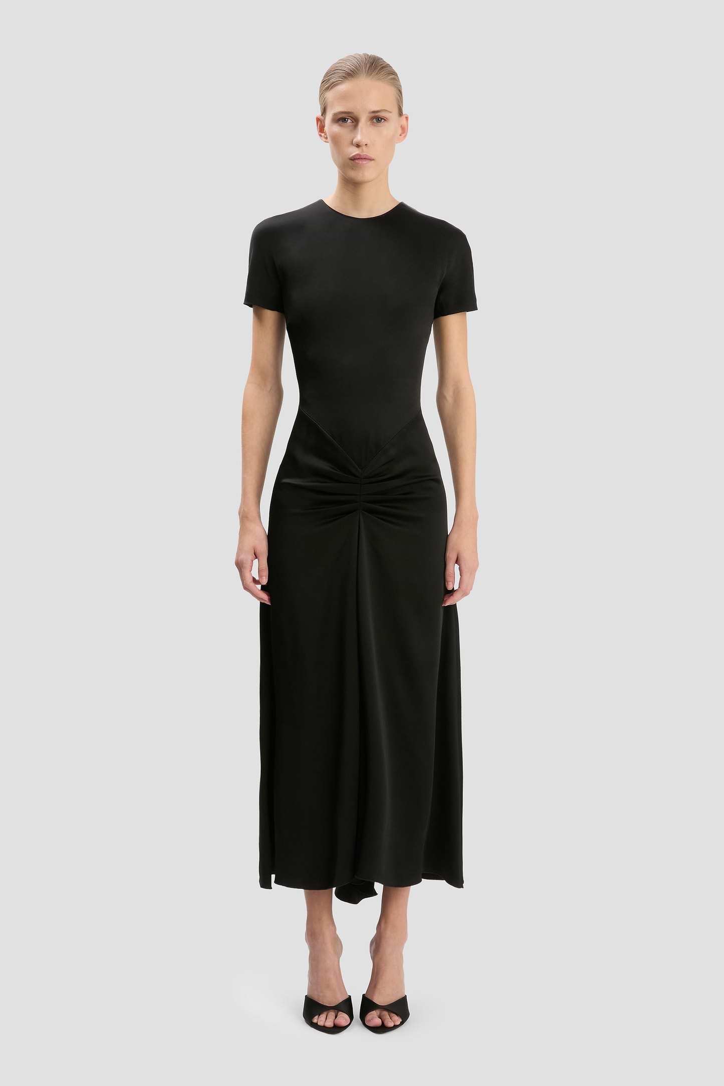 Blaire Midi Dress In Black