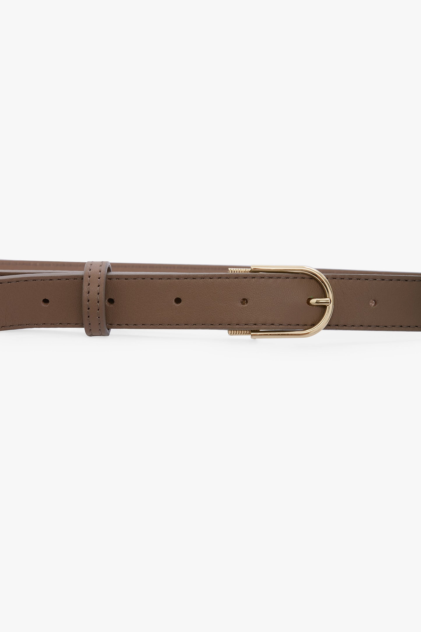 Dorian B Finite Belt 20mm Dove Grey Soft Calf Leather