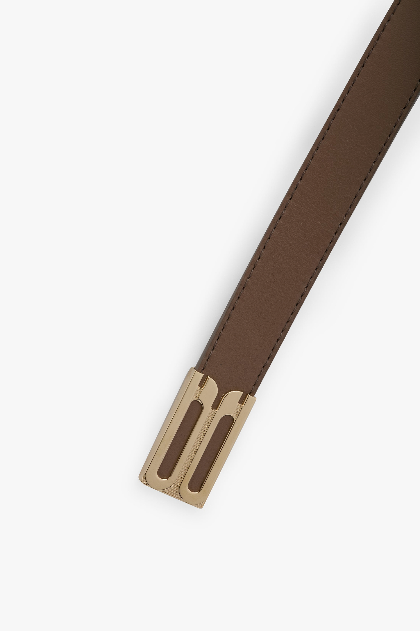 Dorian B Finite Belt 20mm Dove Grey Soft Calf Leather