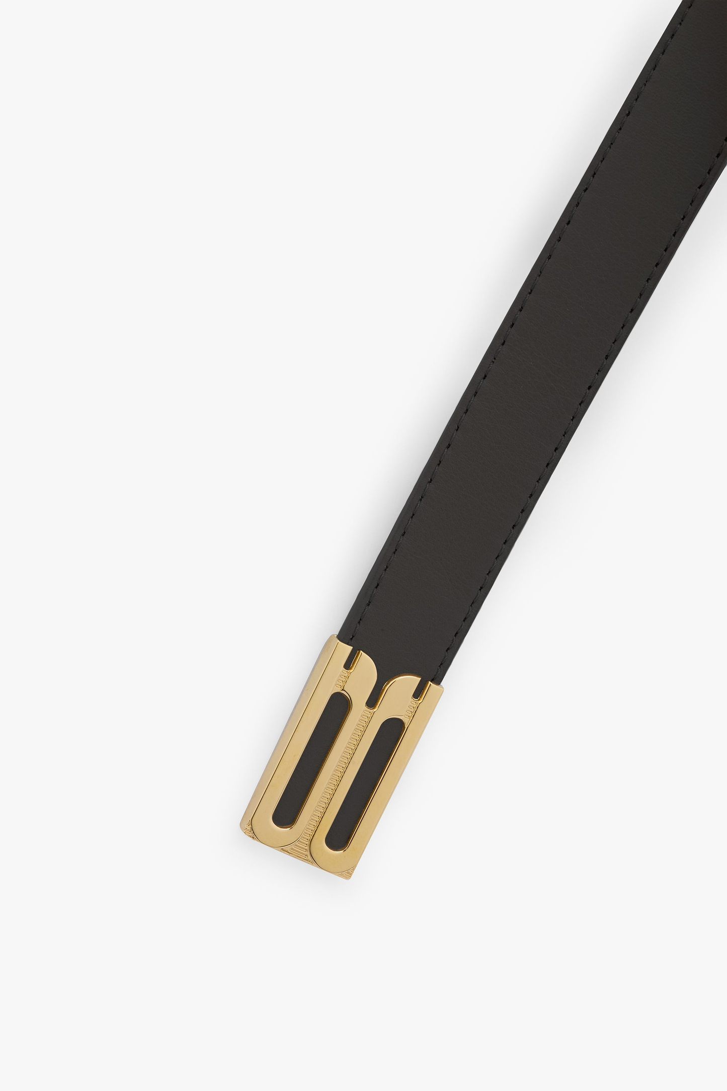 Dorian B Finite Belt 20mm Black Soft Calf Leather