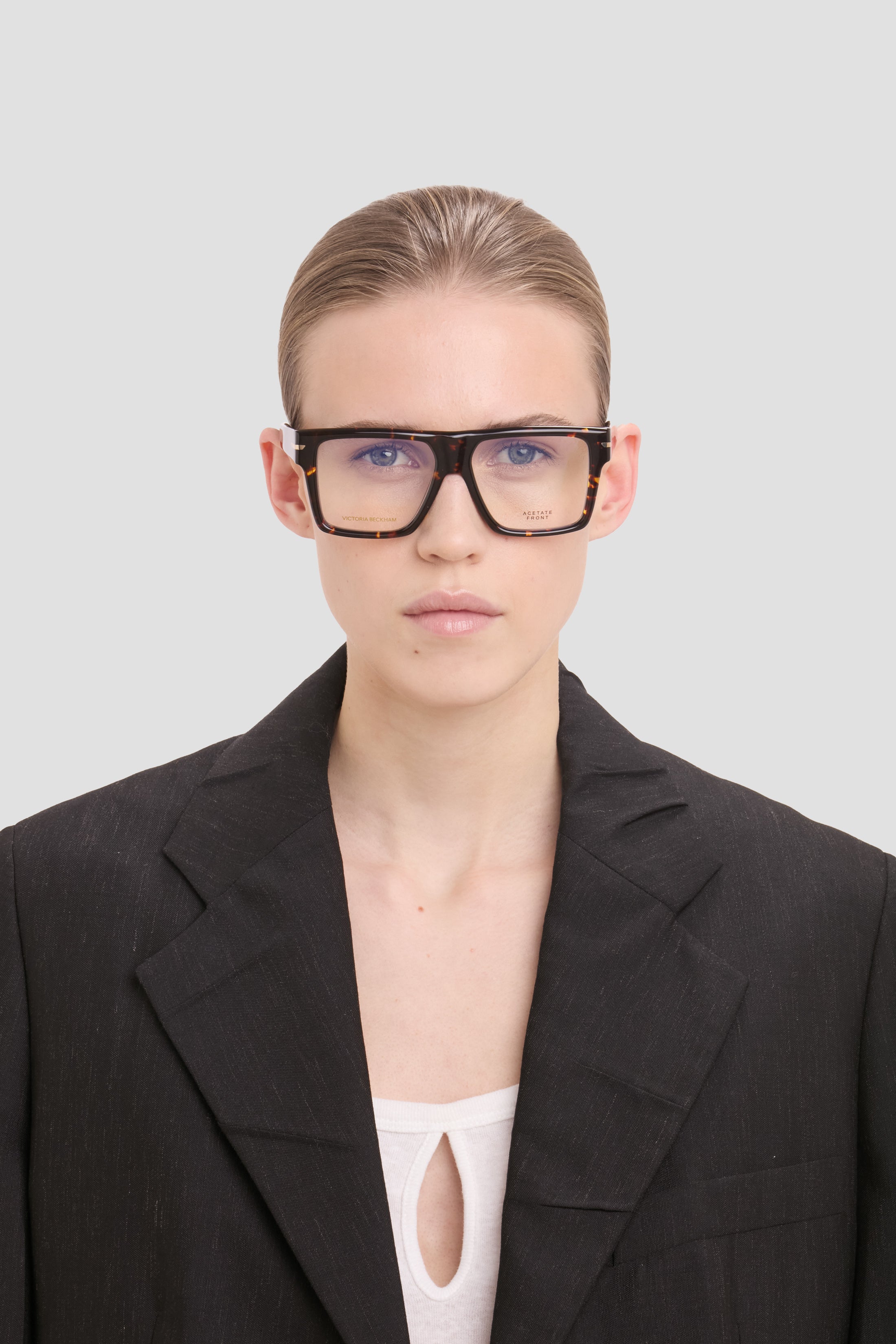 Sculpted Flat Top Frame In Havana