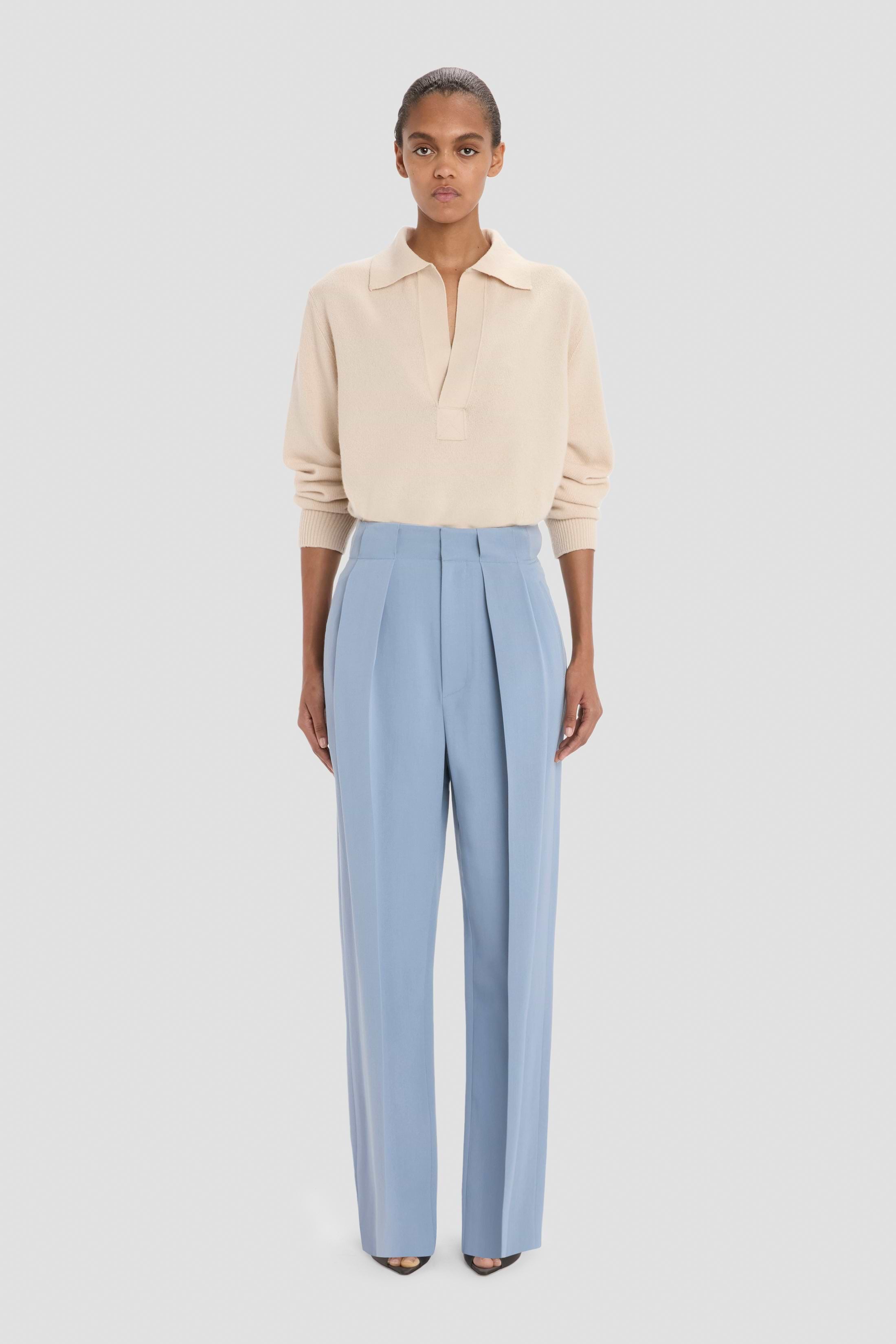 Tailored Trouser In Blue