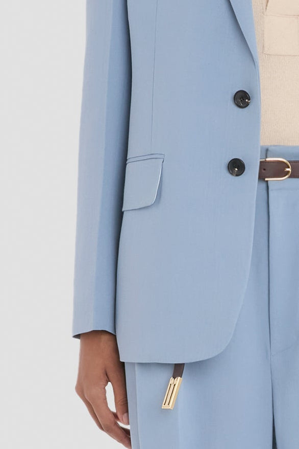 Tailored Jacket In Blue