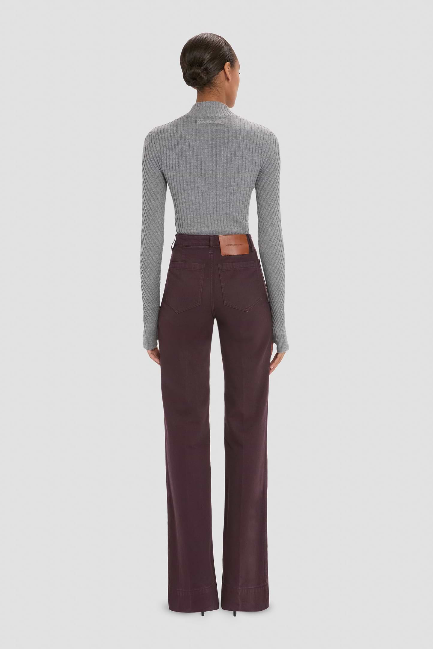 Alina Jean In Dark Burgundy