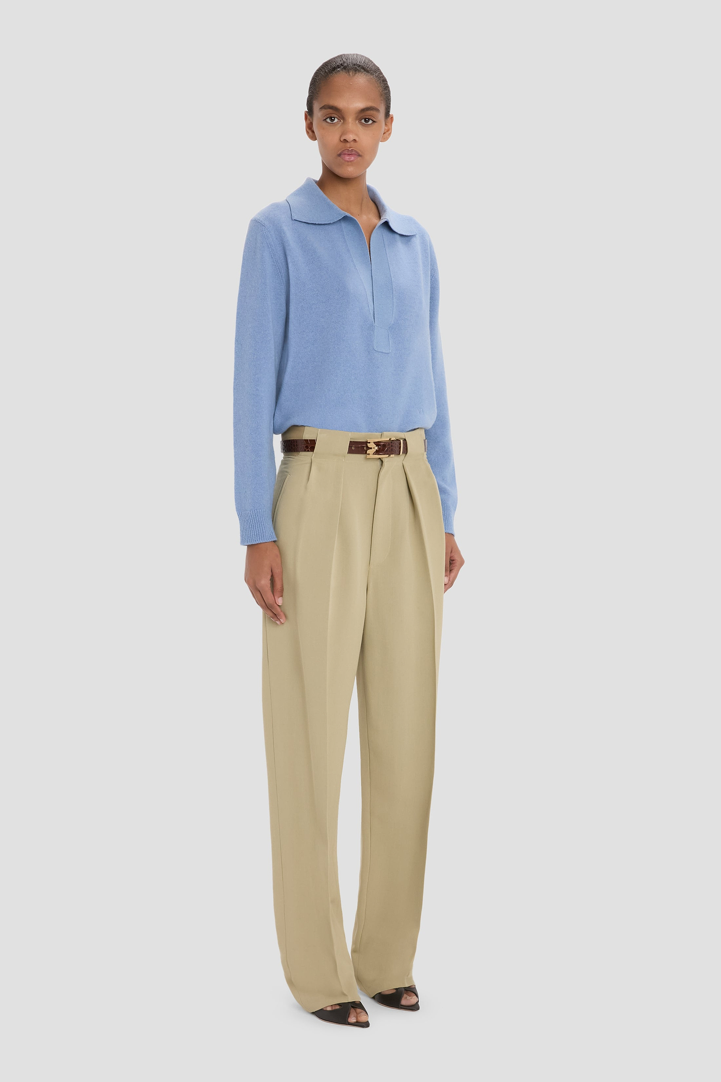 Tailored Trouser In Beige