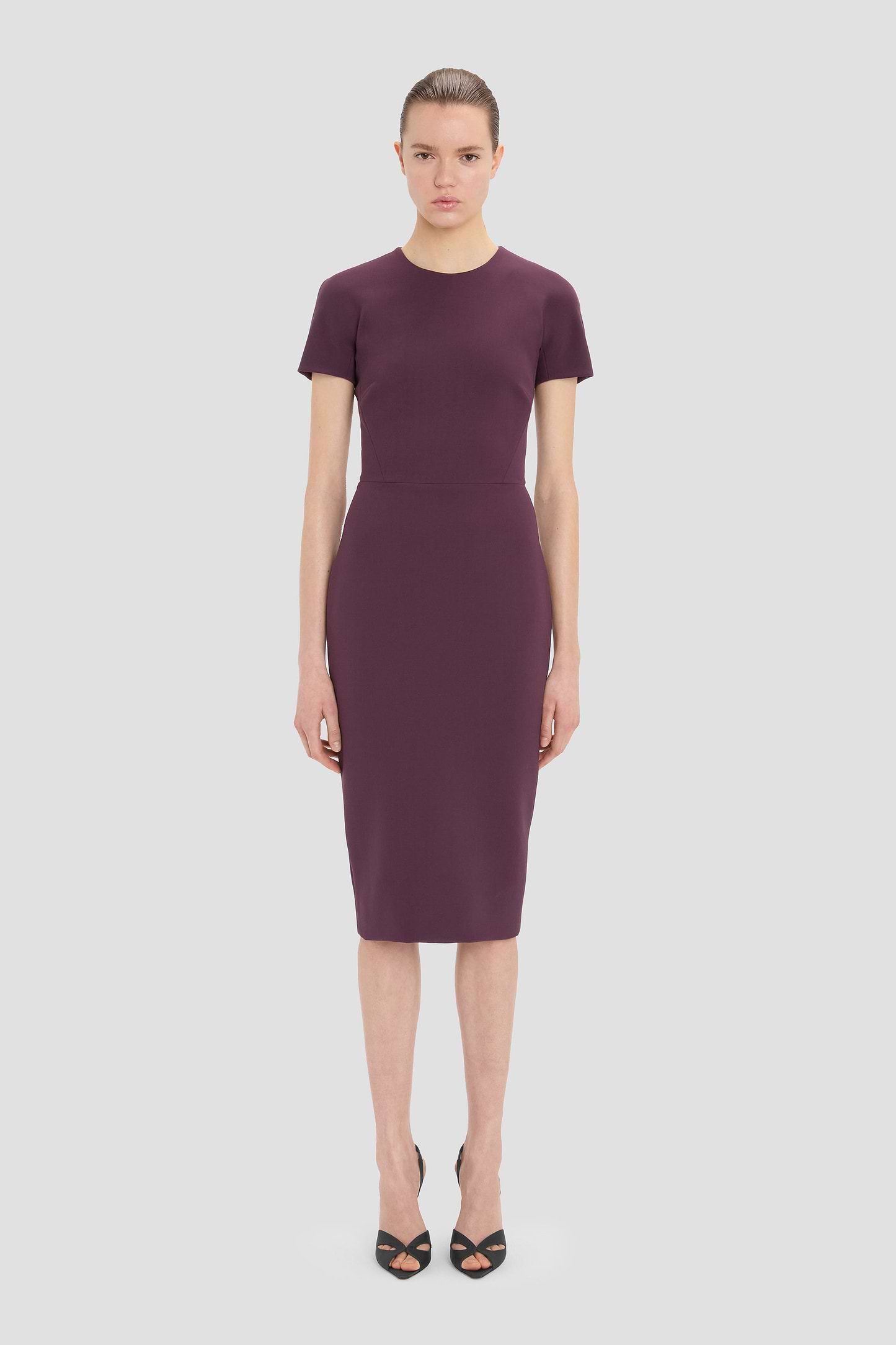 Claude Midi Dress In Fig