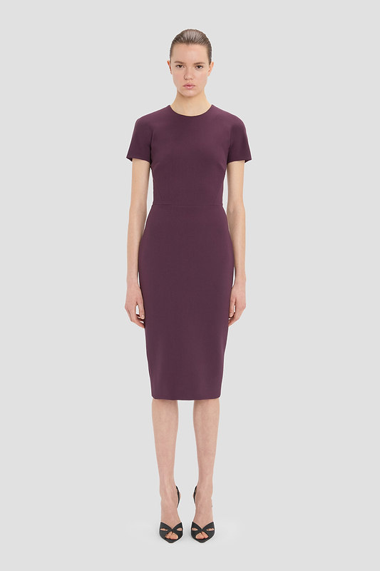 Claude Midi Dress In Fig
