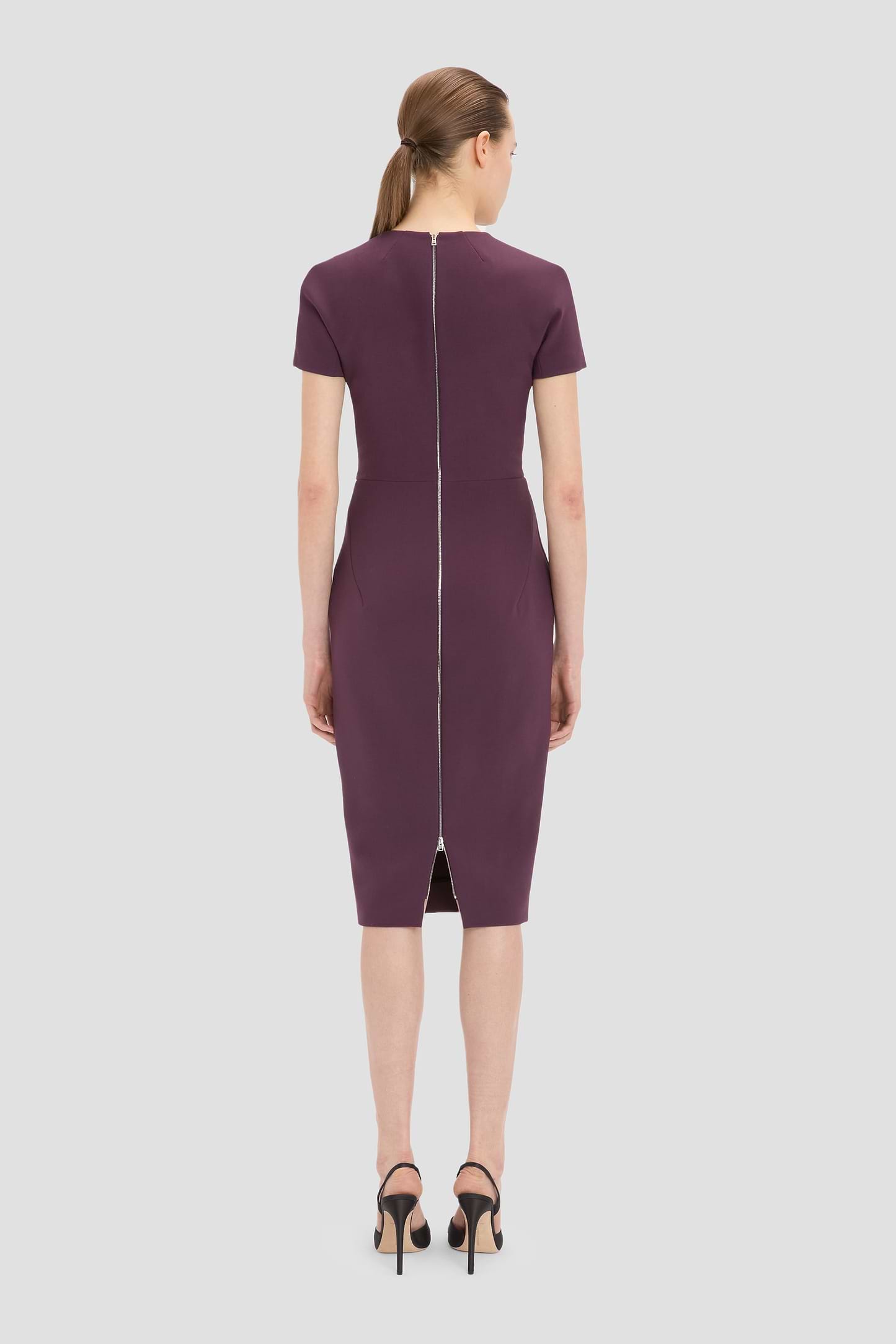 Claude Midi Dress In Fig