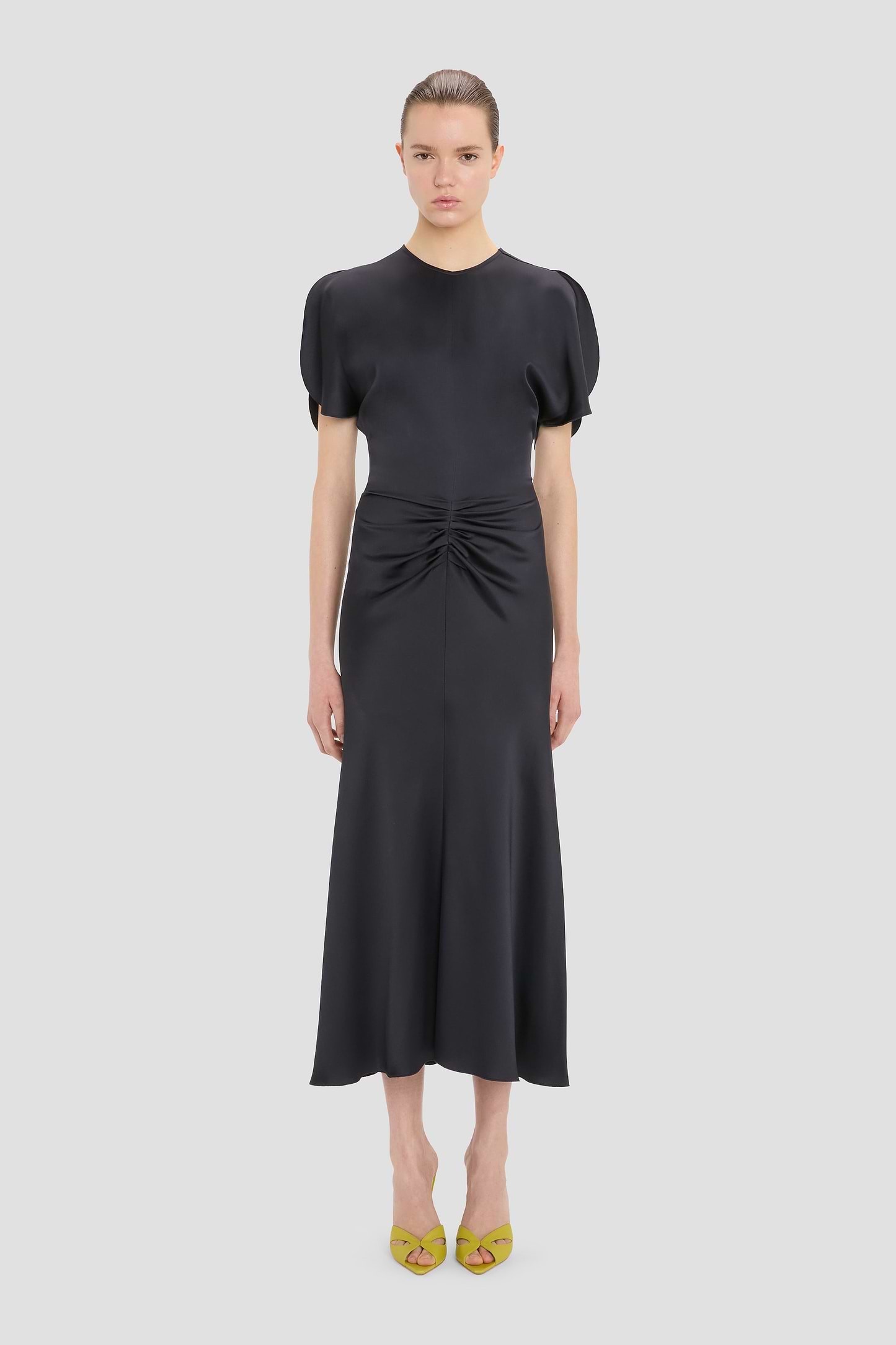 Bela Midi Dress In Midnight