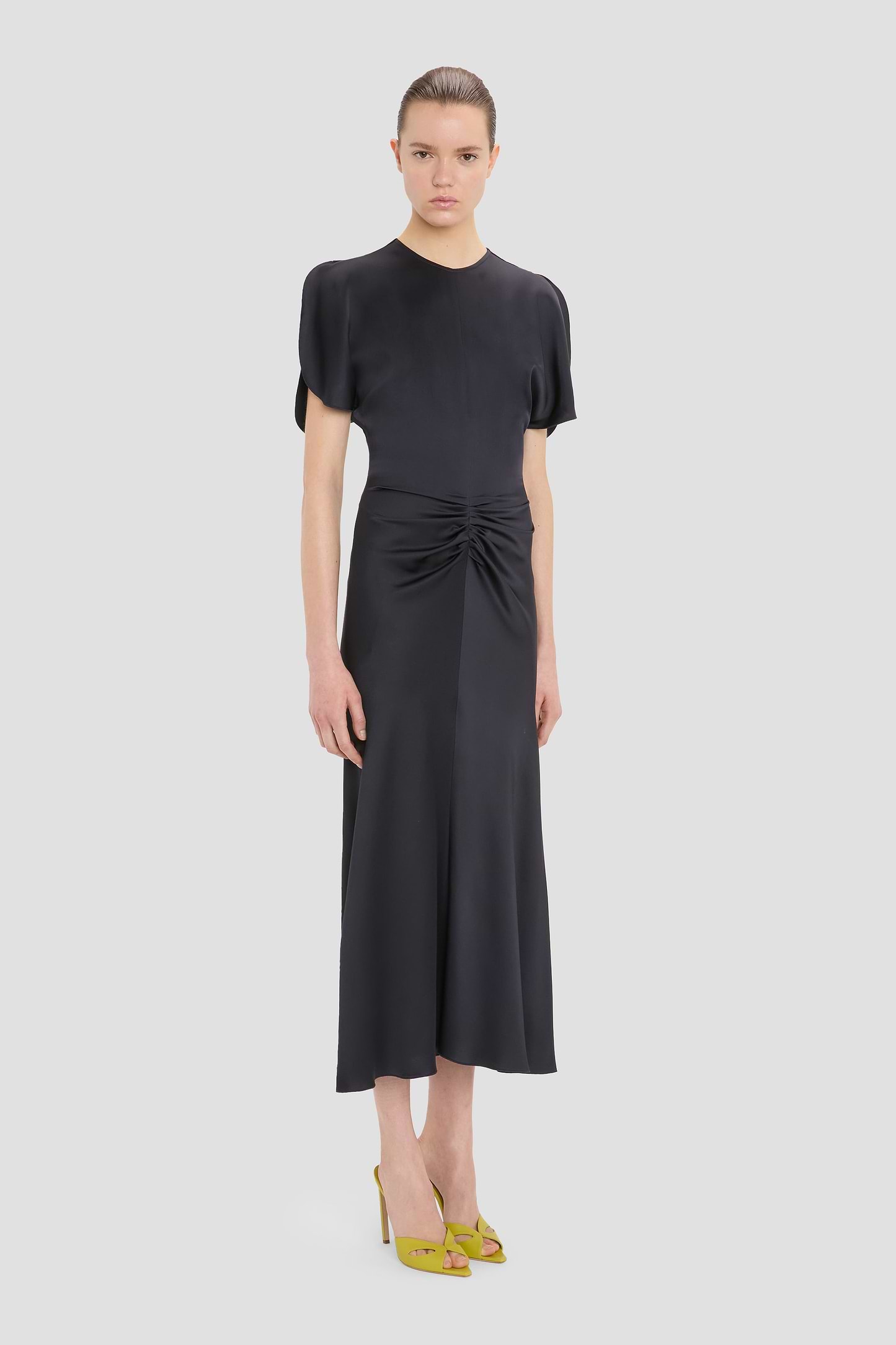 Bela Midi Dress In Midnight