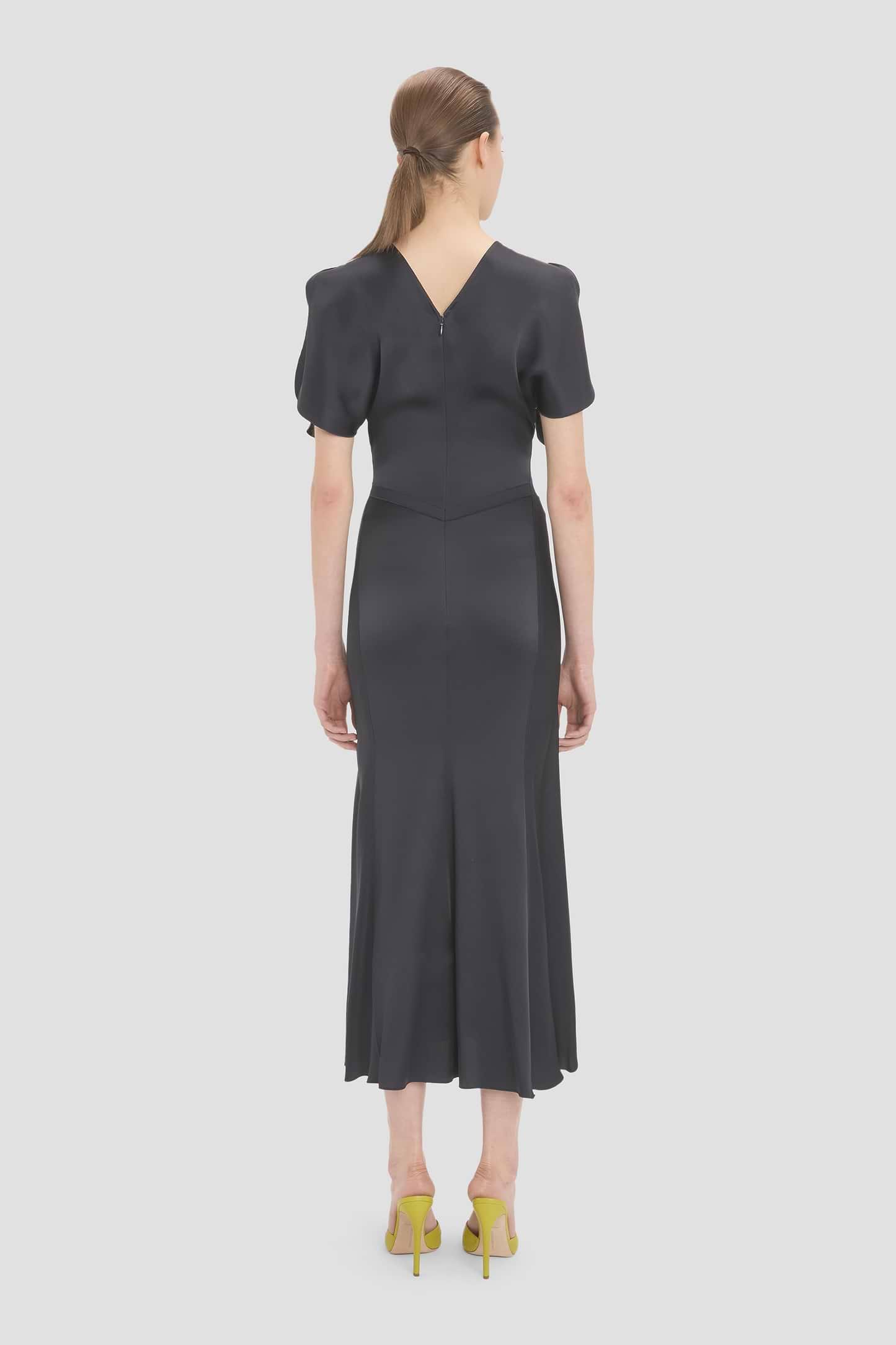 Bela Midi Dress In Midnight