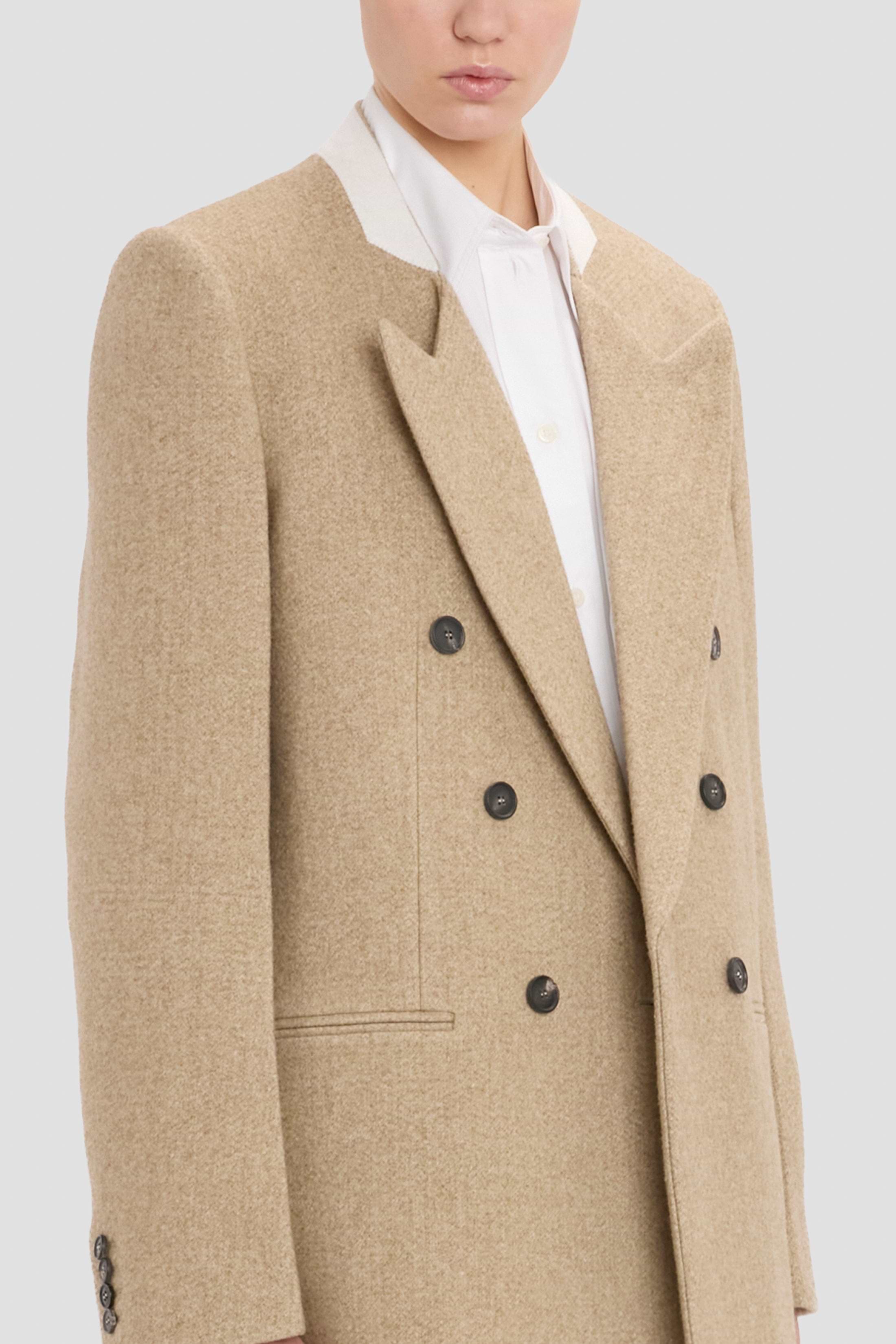 Beatrice Jacket In Camel Melange