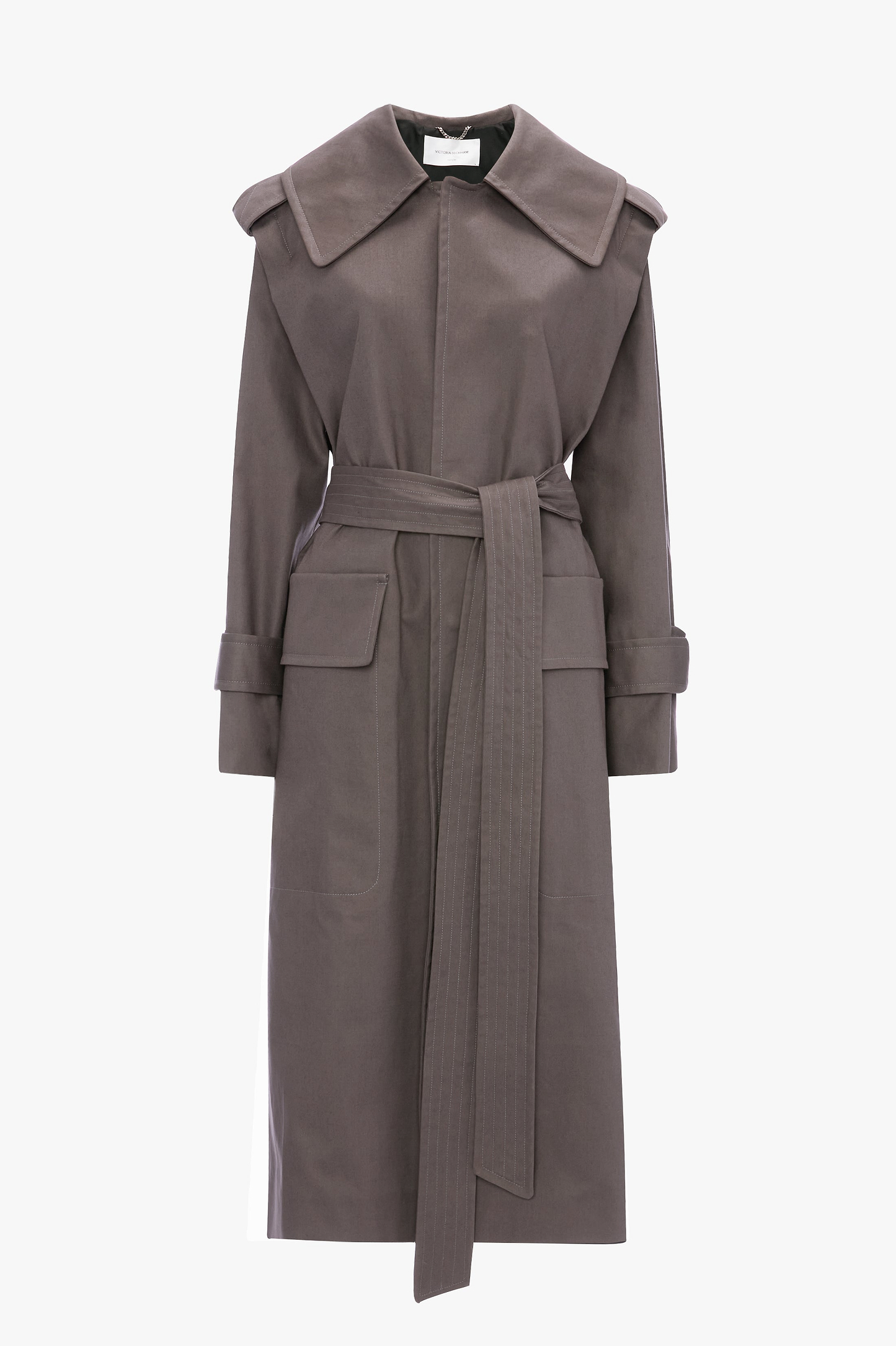 Philippa Trench Coat In Grey