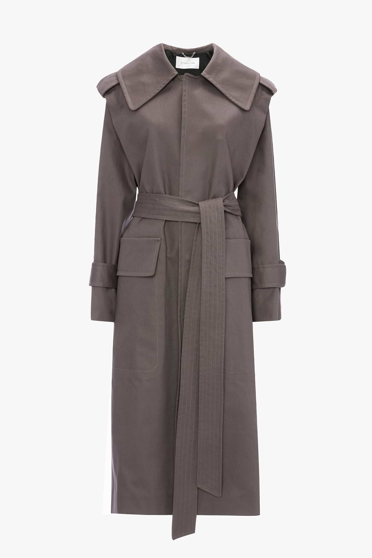 Philippa Trench Coat In Grey
