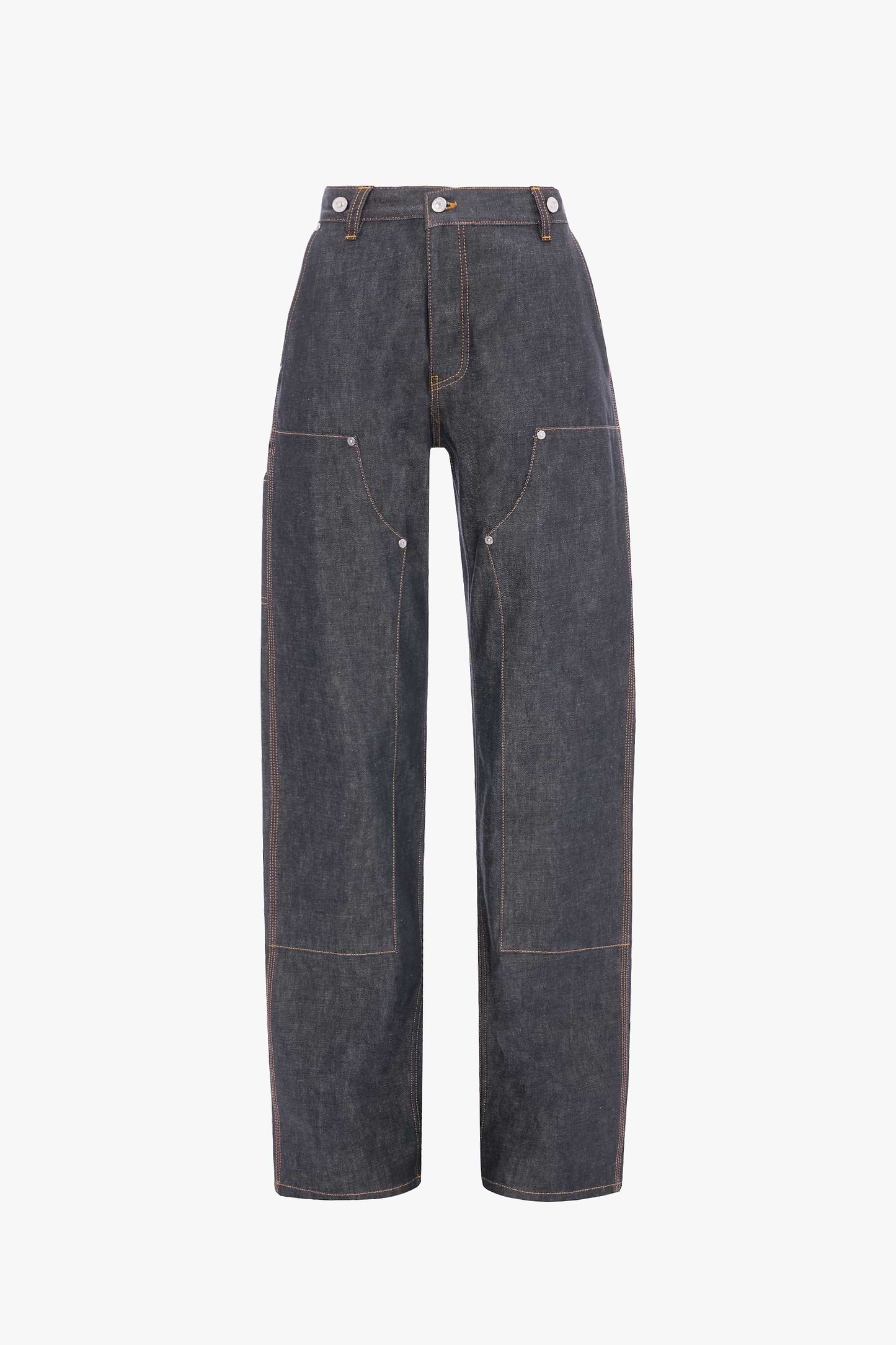Panelled Jean In Indigo