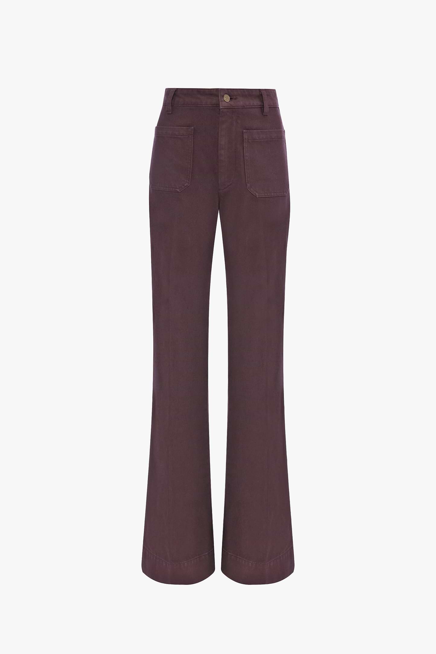 Alina Jean In Dark Burgundy