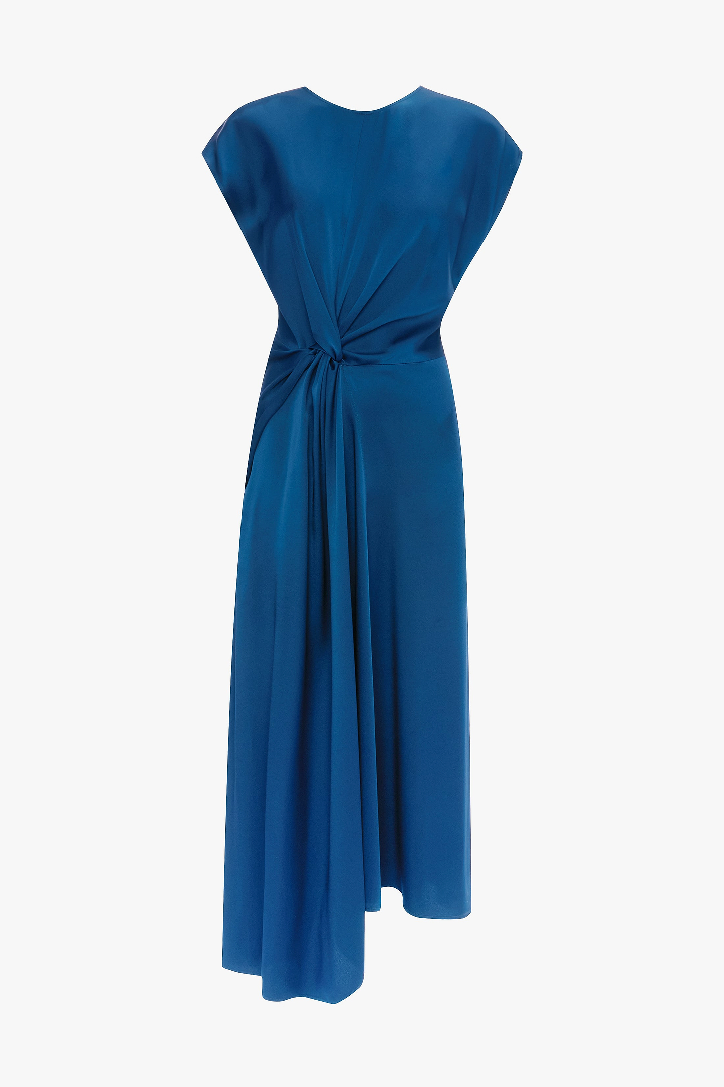 Aria Midi Dress In Blue