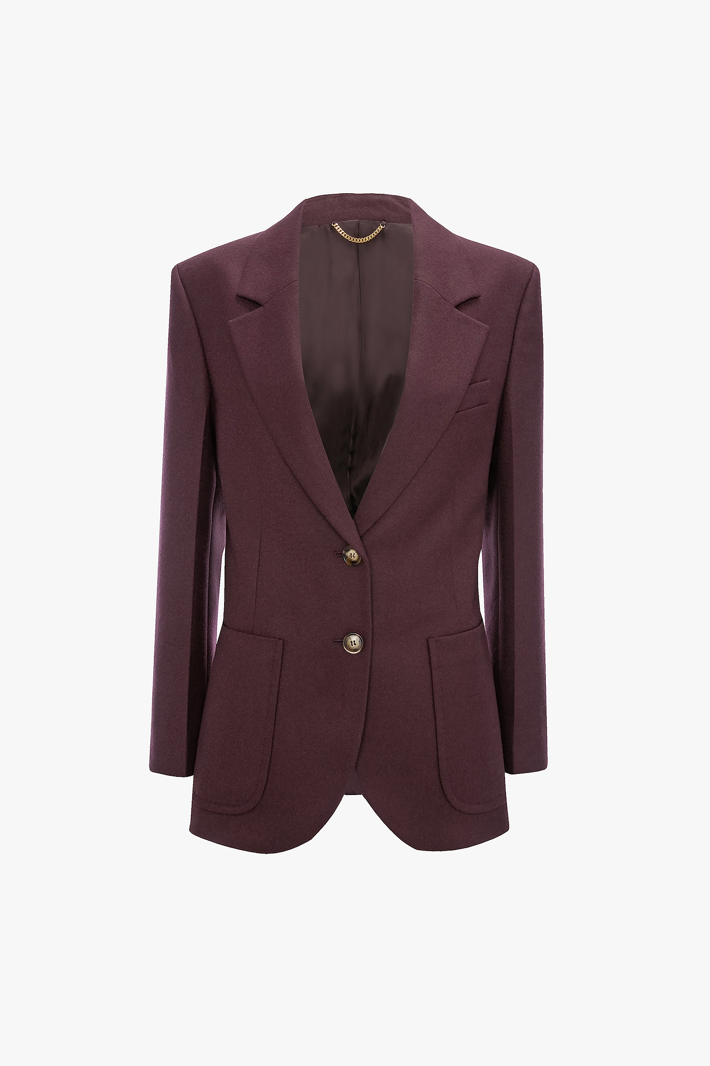 Katherine Jacket In Dark Burgundy