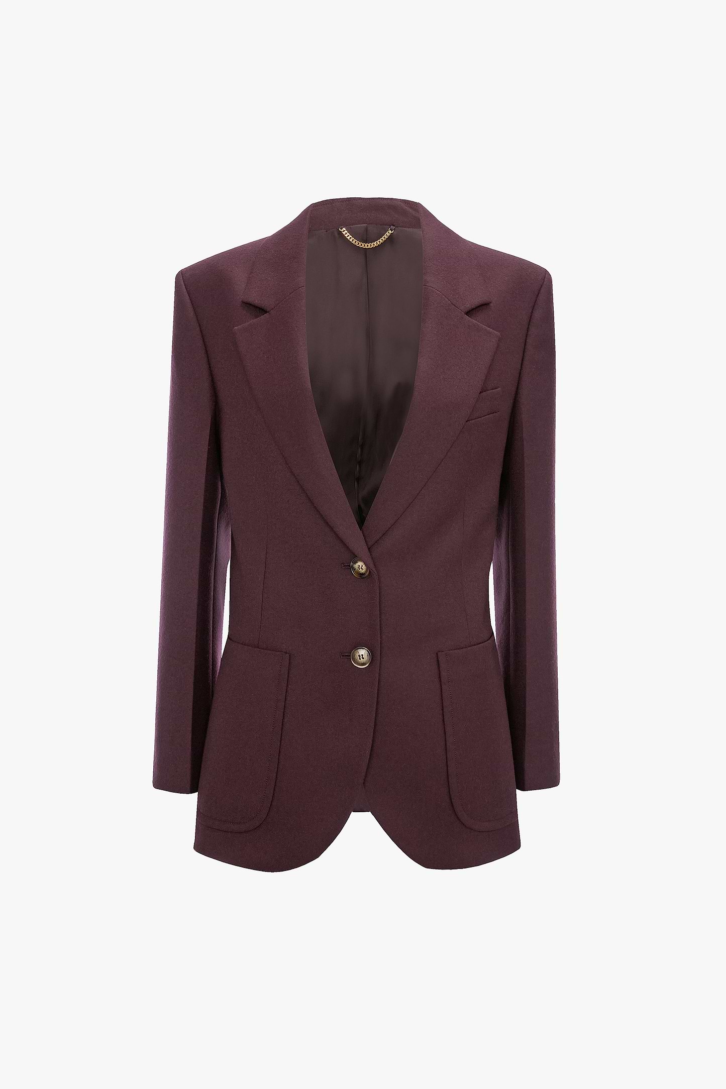 Katherine Jacket In Dark Burgundy