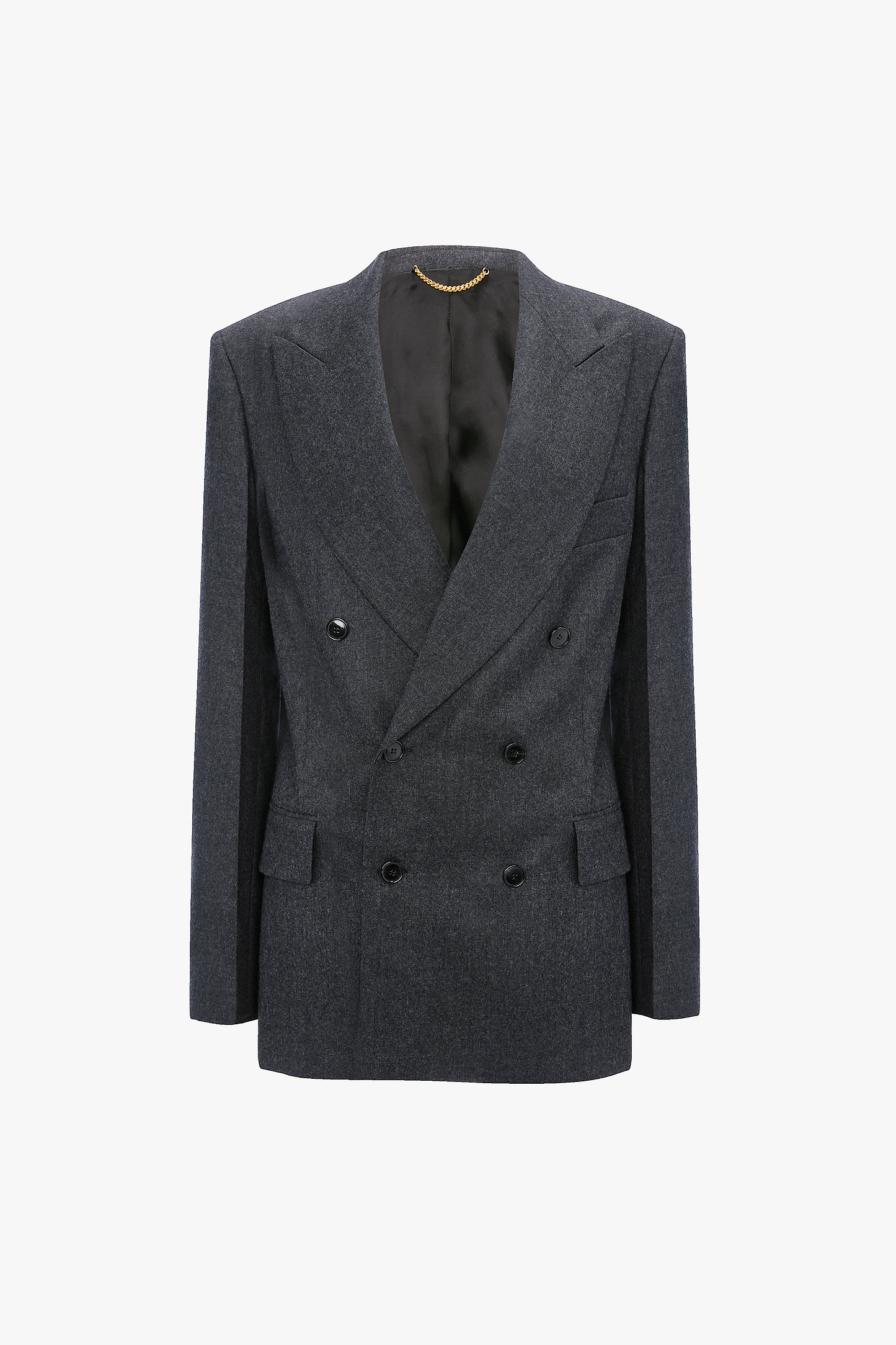 Tailored Jacket In Grey Melange