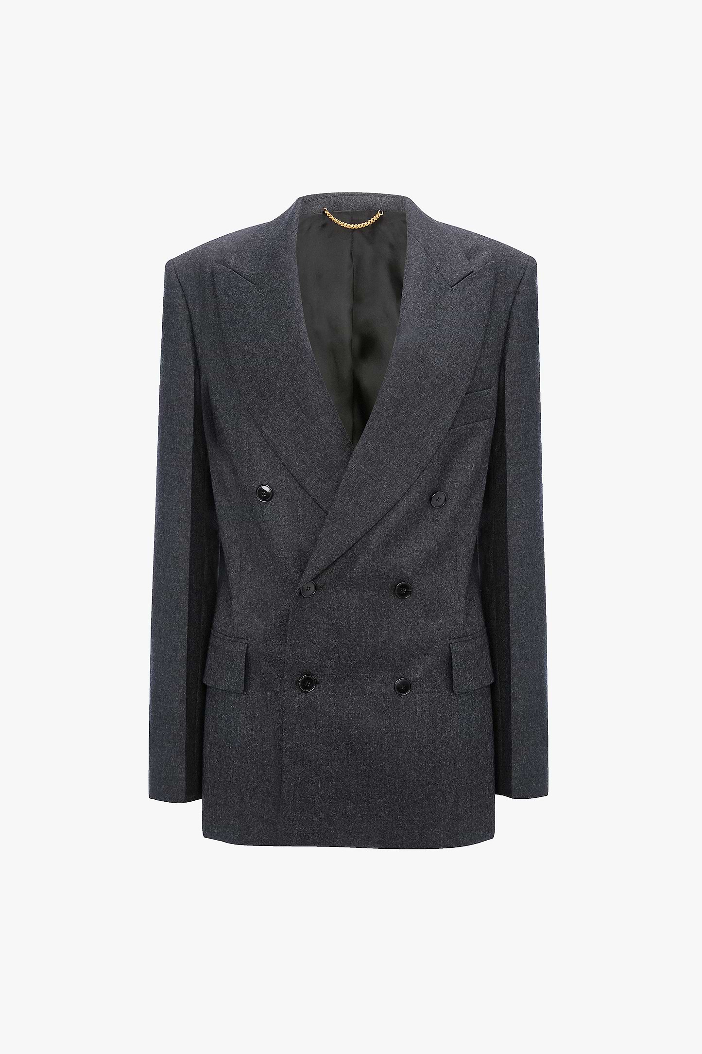 Tailored Jacket In Grey Melange