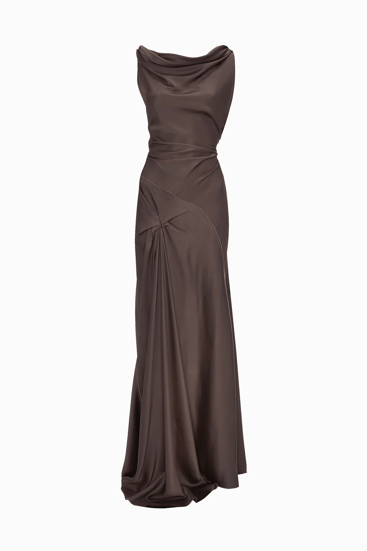 Posy Gown In Grey