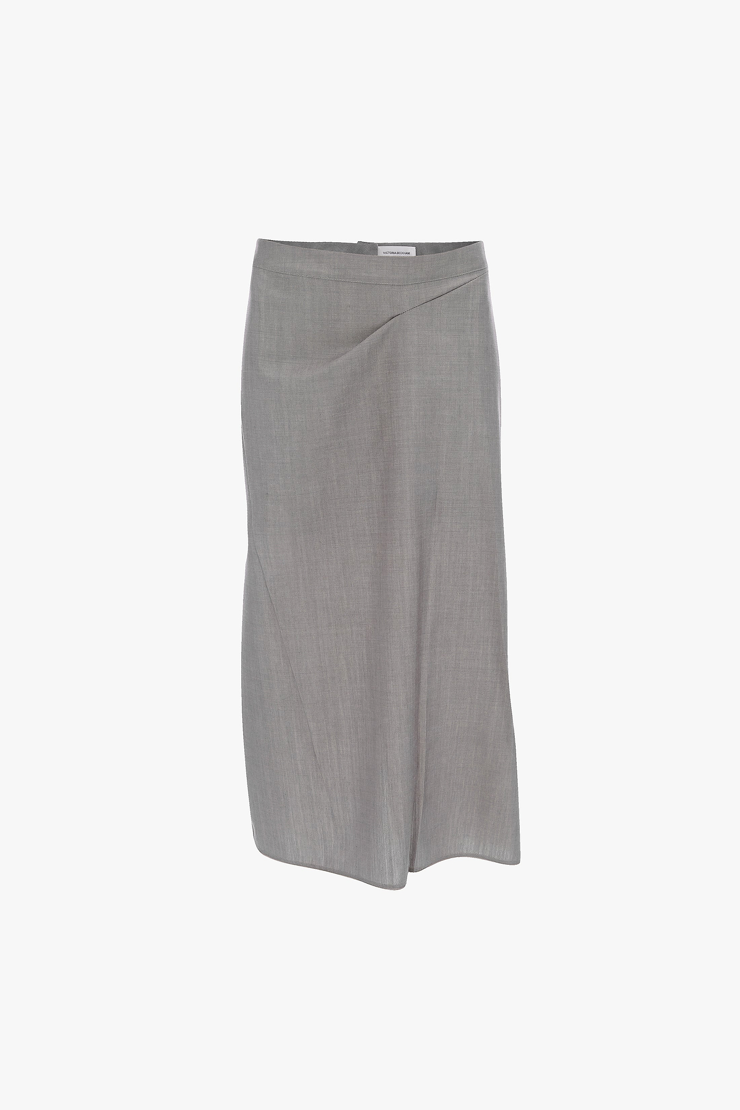 Pressed Skirt In Grey