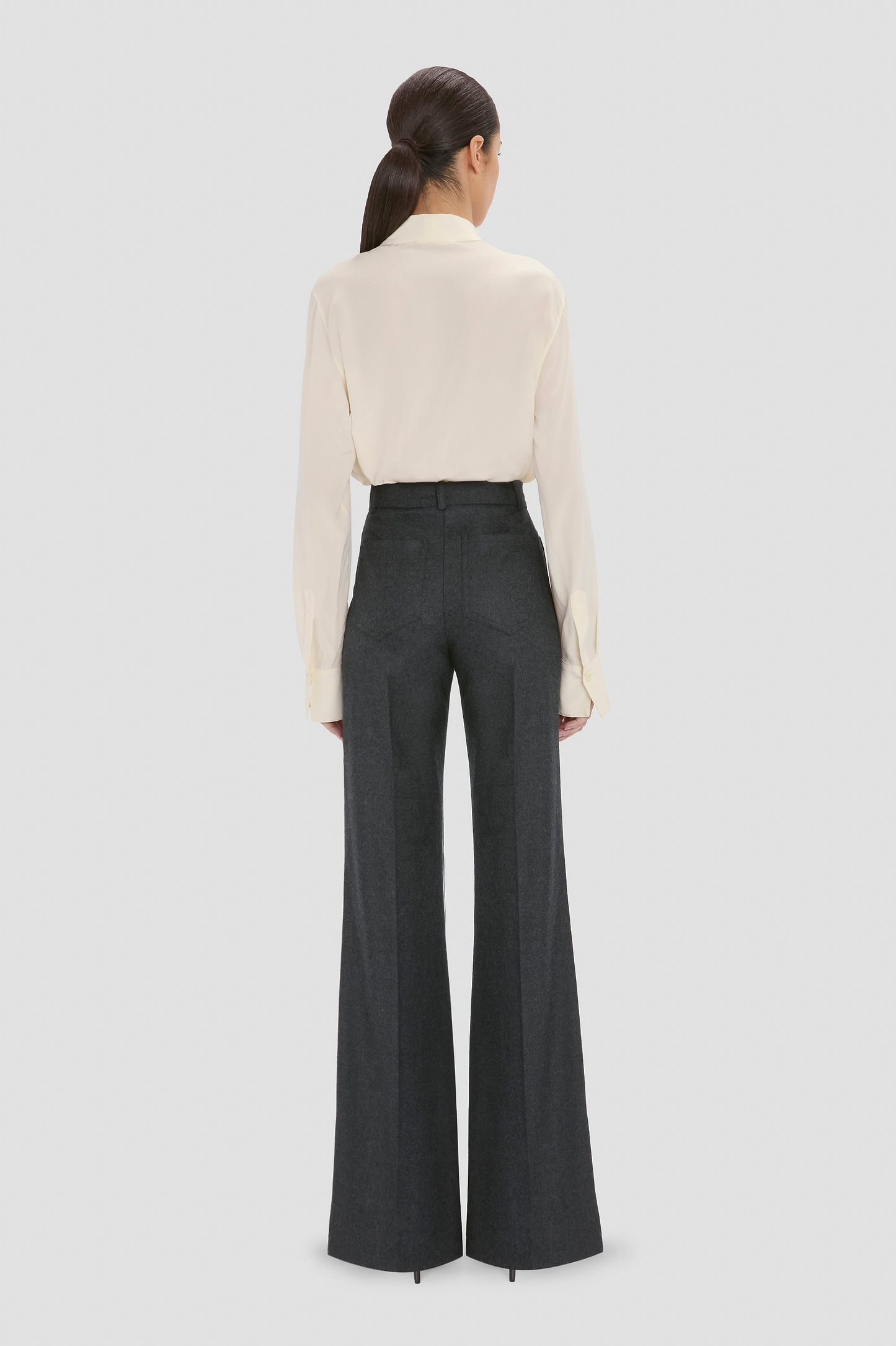 Alina Trouser In Dark Grey