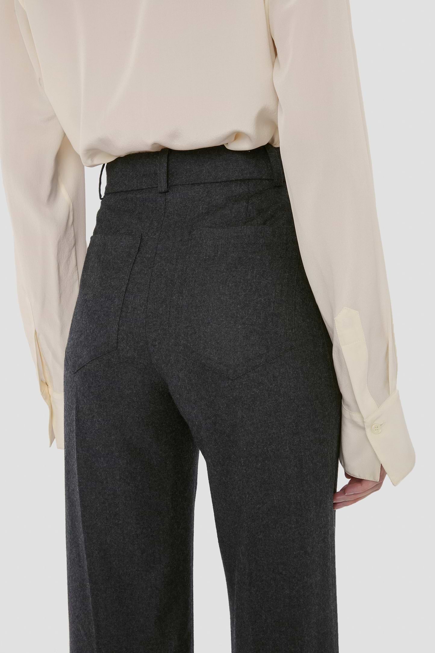 Alina Trouser In Dark Grey