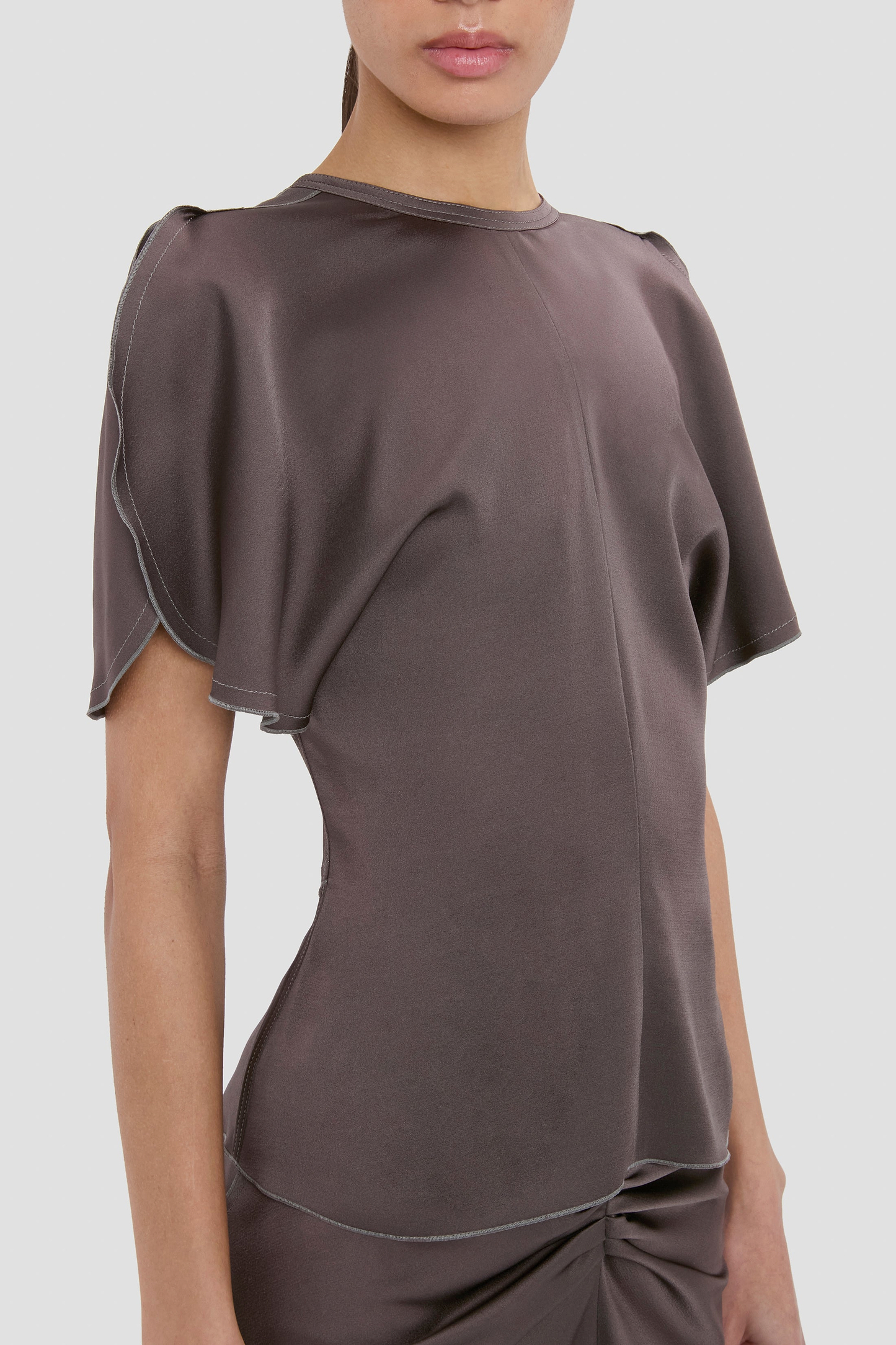 Bela Top In Grey