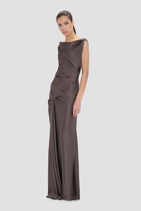 Posy Gown In Grey