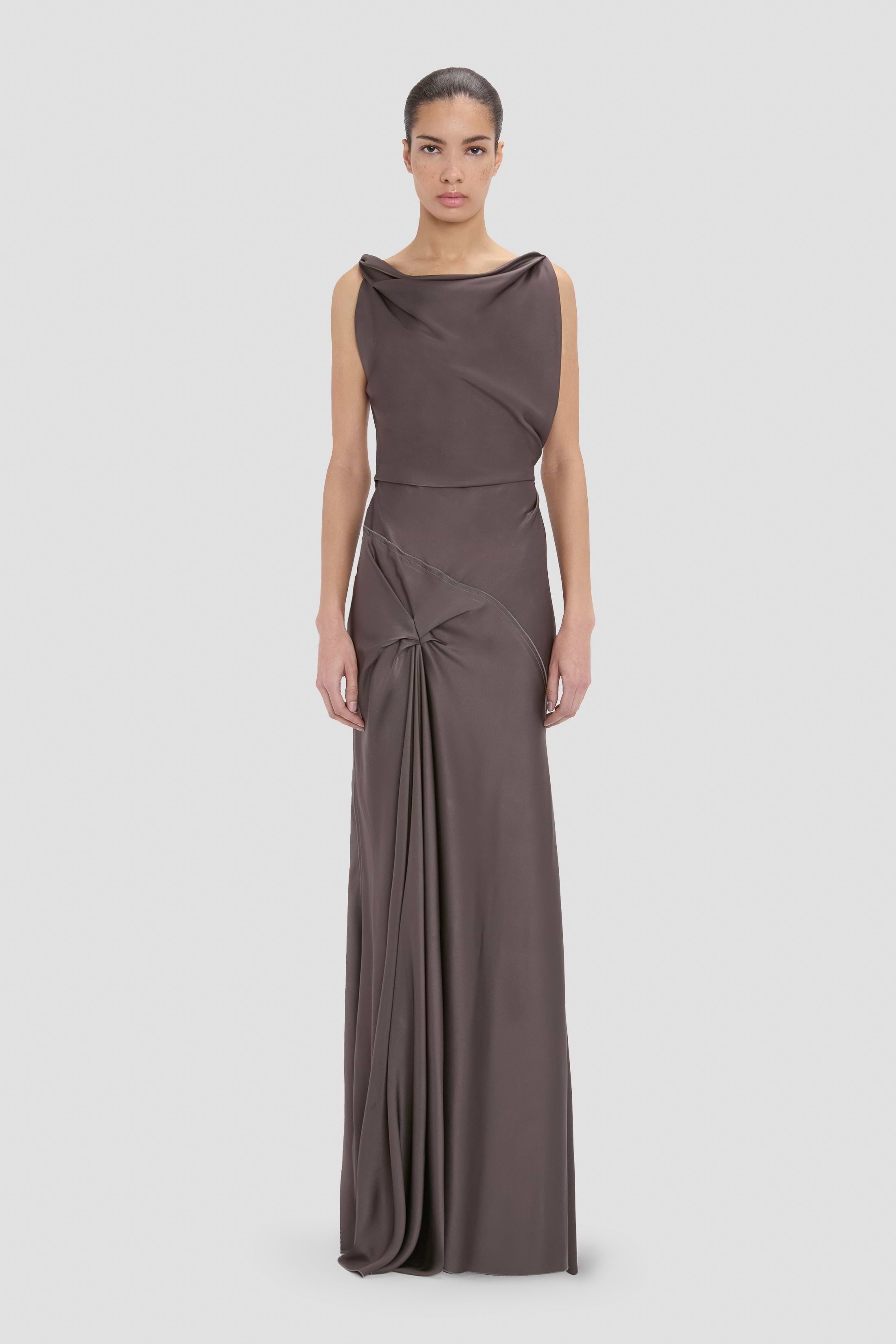 Posy Gown In Grey