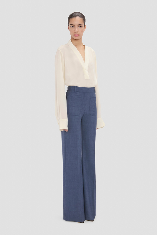 Alina Trouser In Blue
