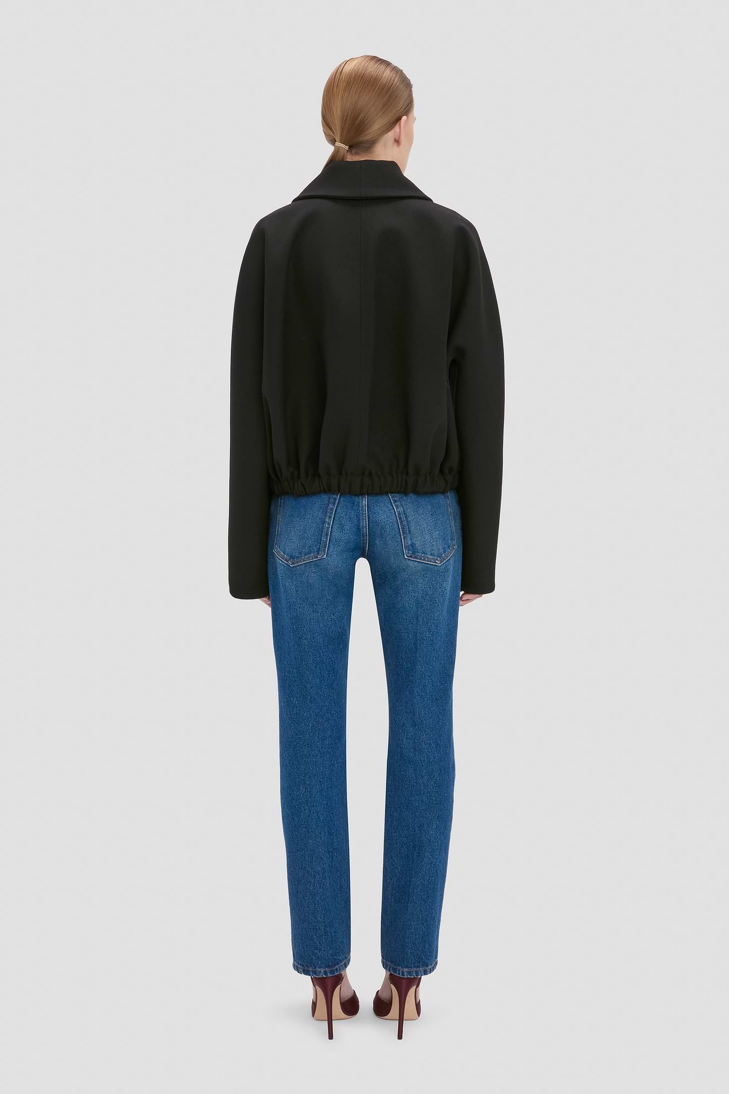 Arden Bomber Jacket In Black