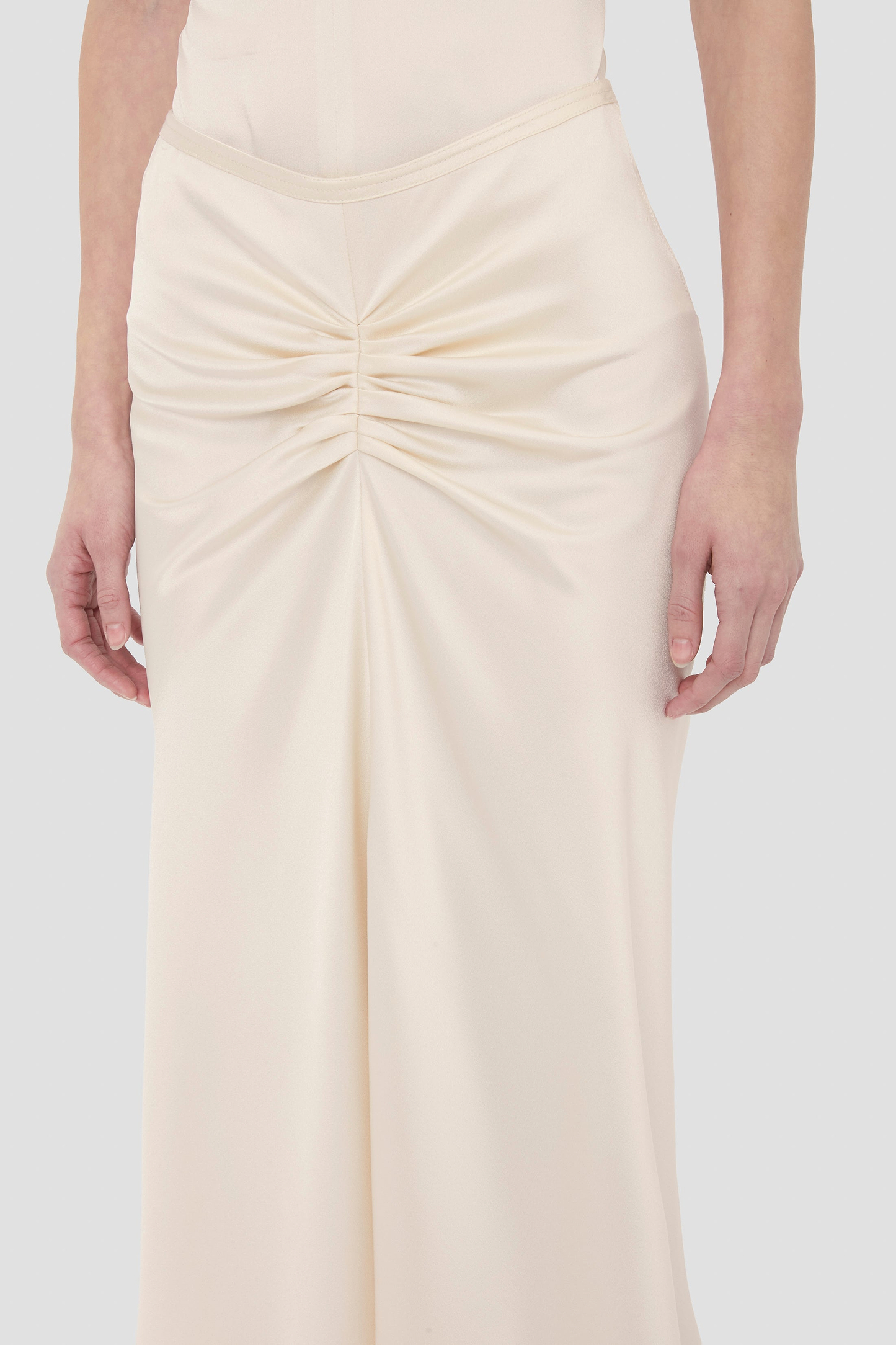 Bela Midi Skirt In Ivory