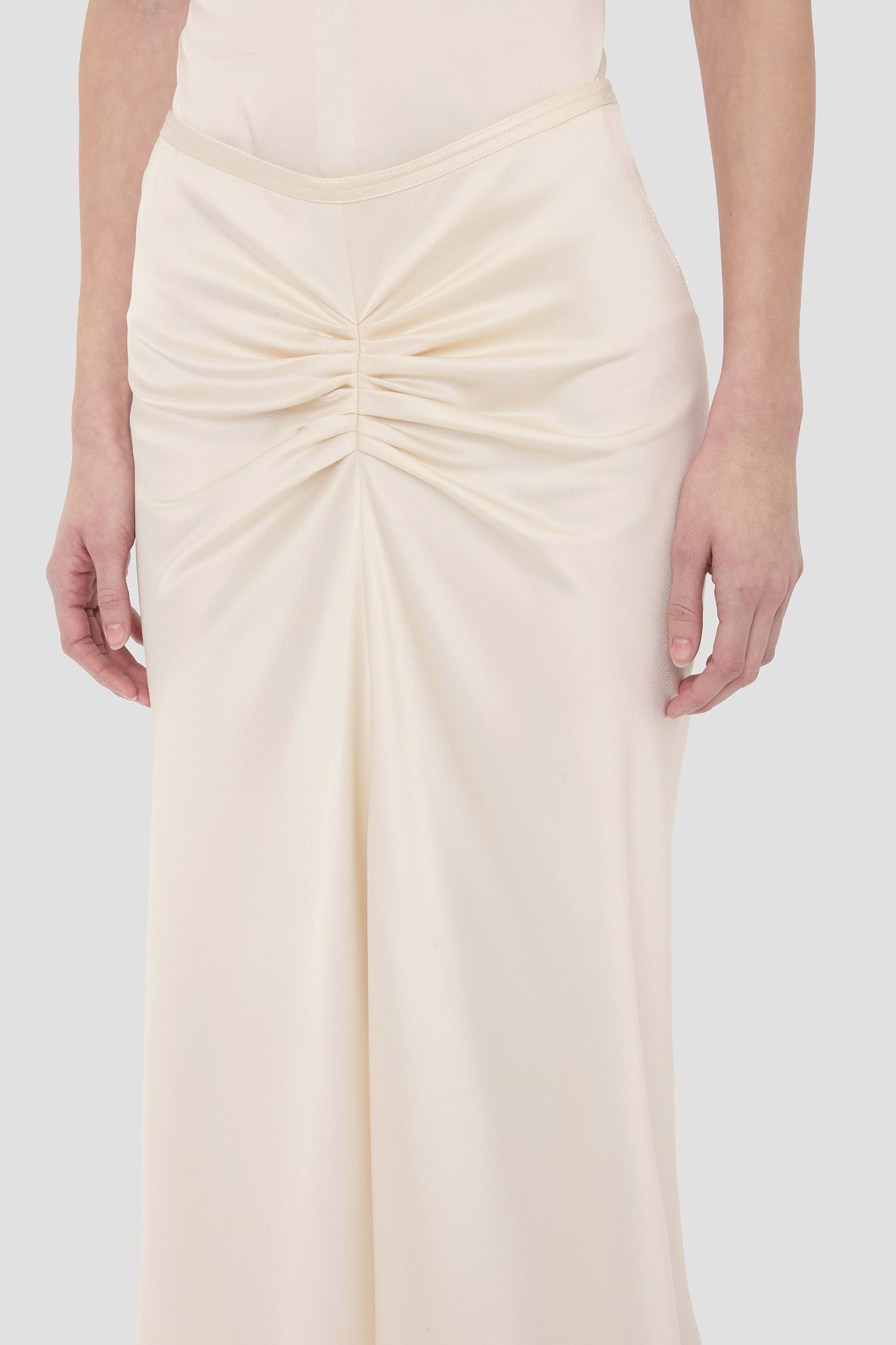 Bela Midi Skirt In Ivory