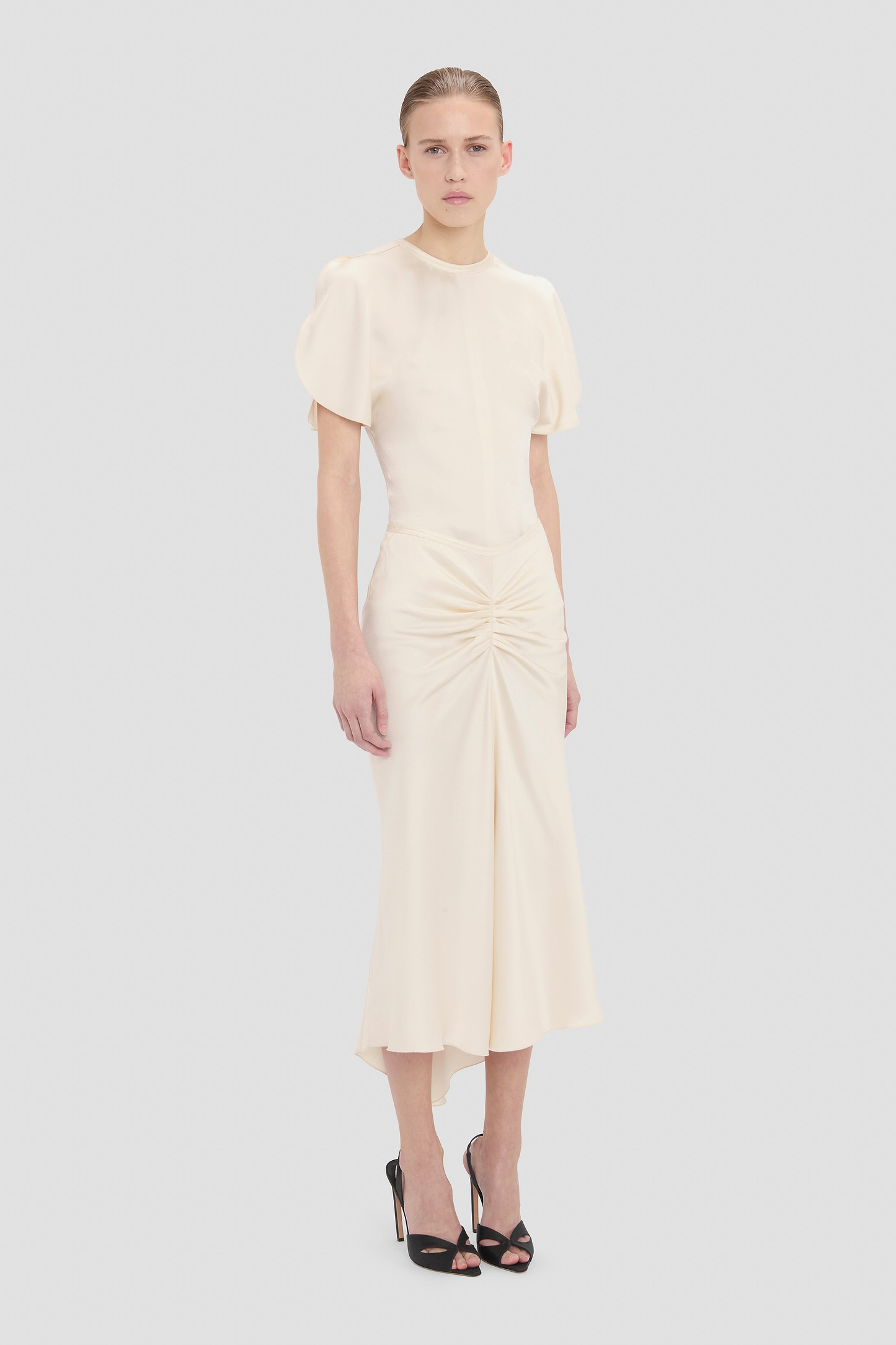 Bela Midi Skirt In Ivory
