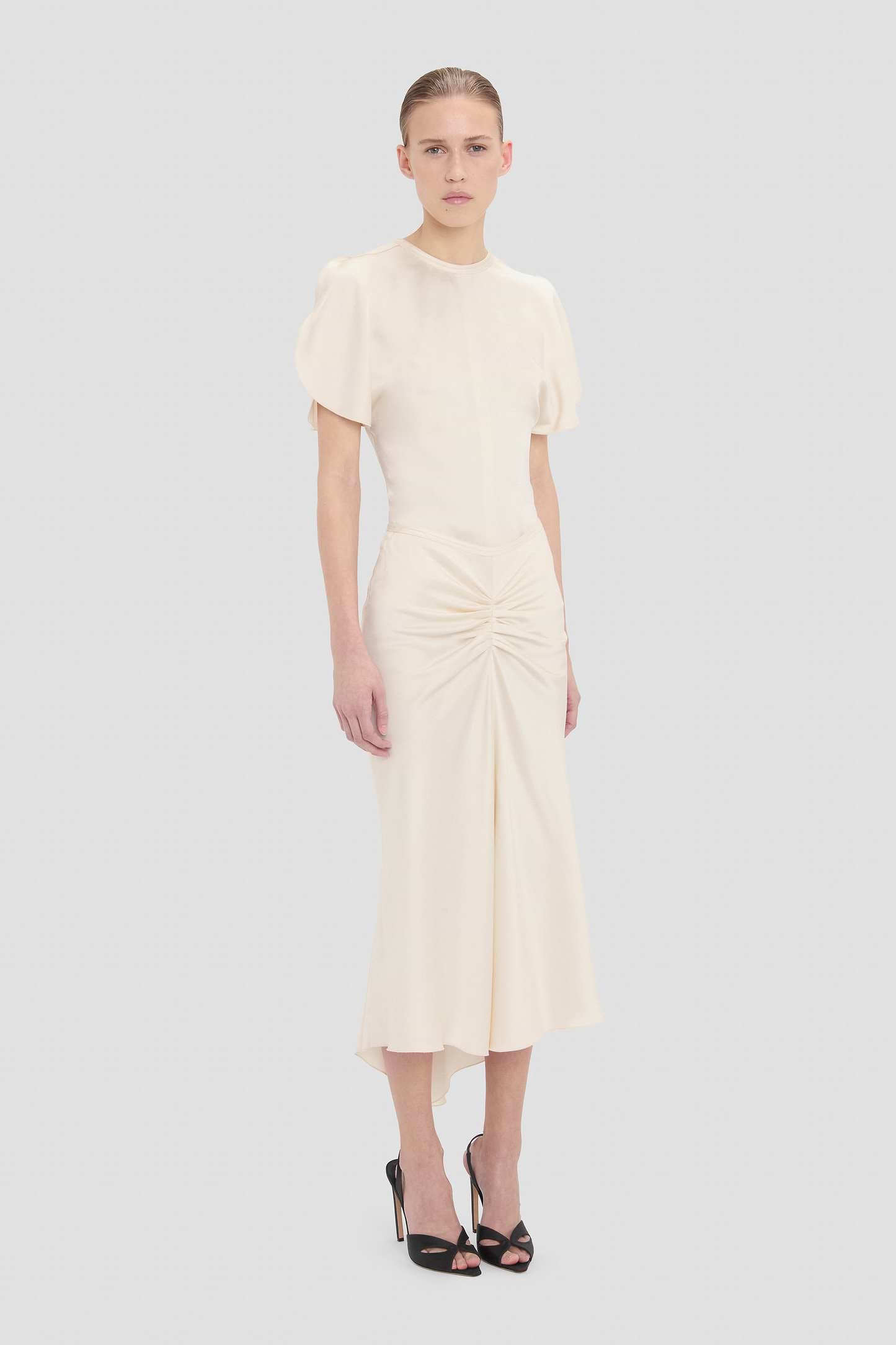 Bela Midi Skirt In Ivory