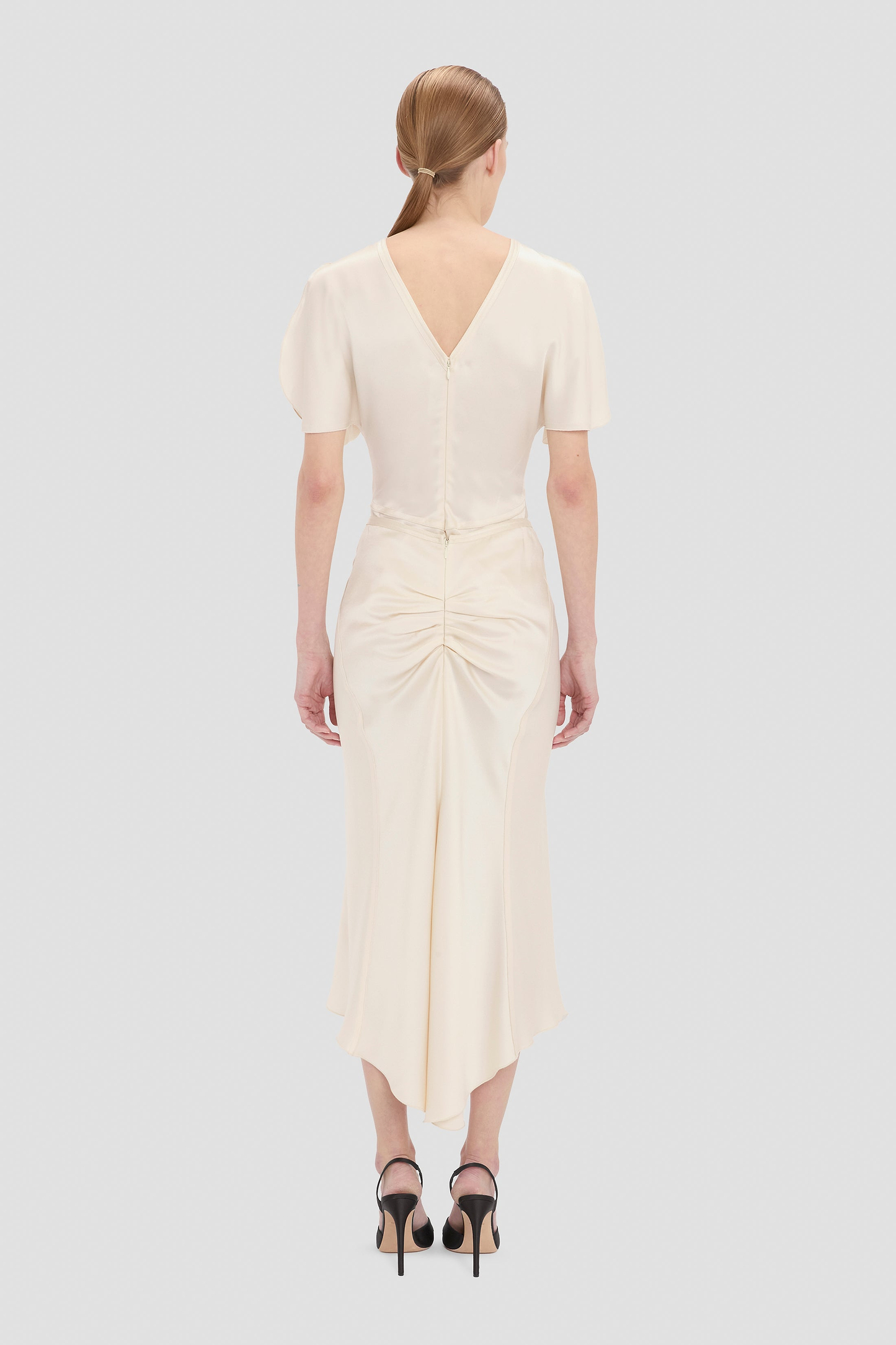 Bela Midi Skirt In Ivory