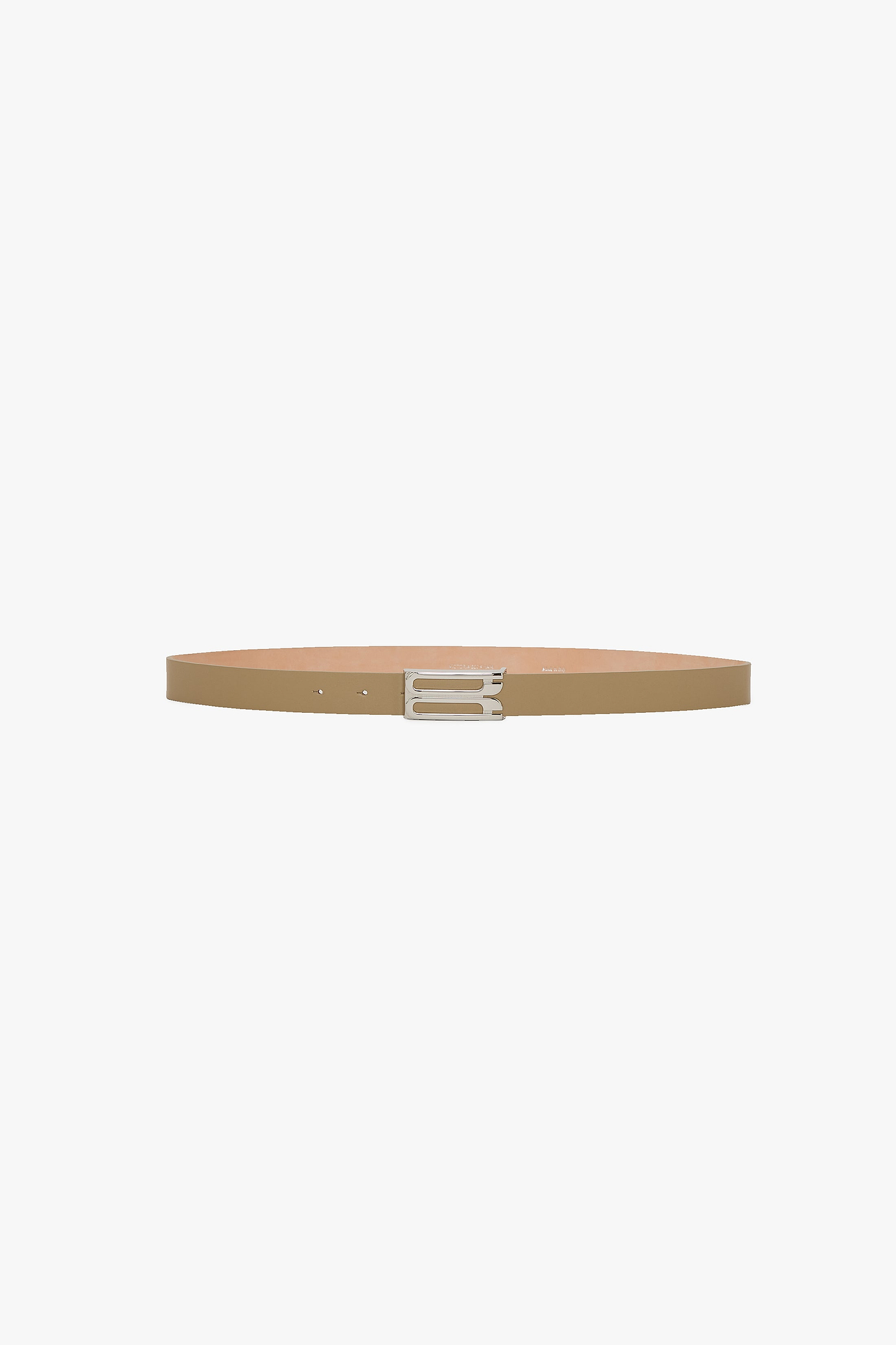 Dorian Frame Belt 25mm Safari Shiny Calf Leather