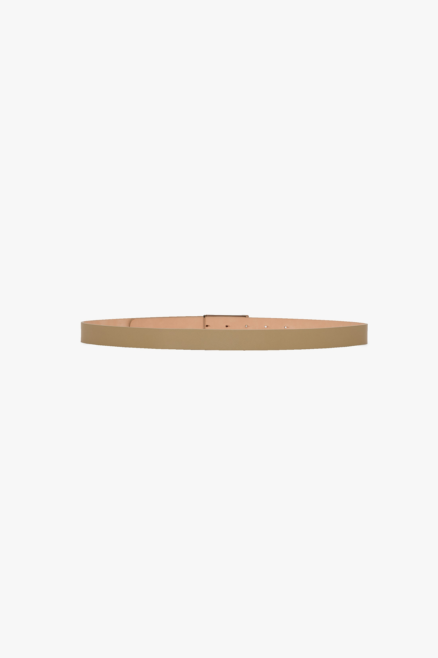 Dorian Frame Belt 25mm Safari Shiny Calf Leather