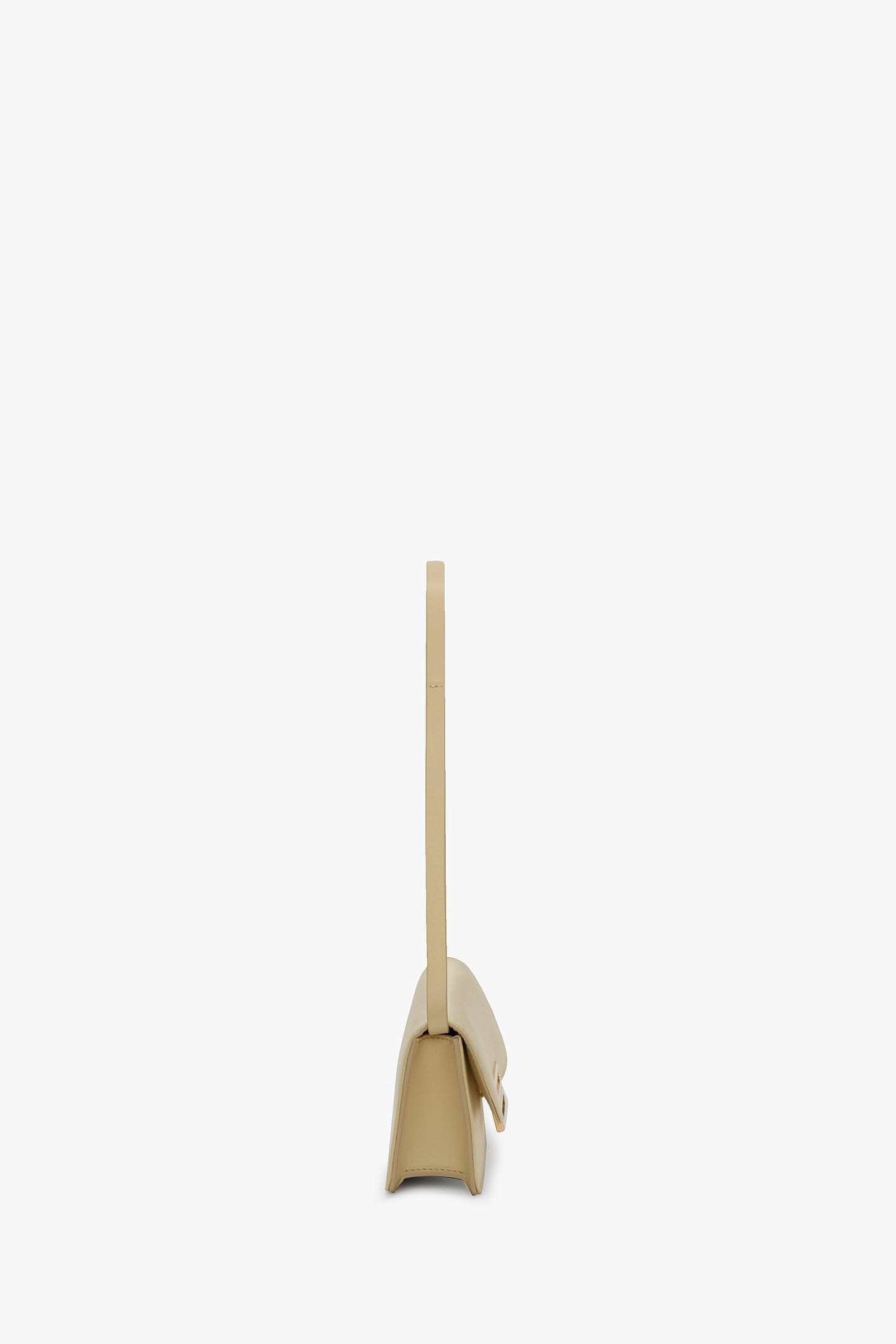 Dorian East-West Clutch Champagne Satin