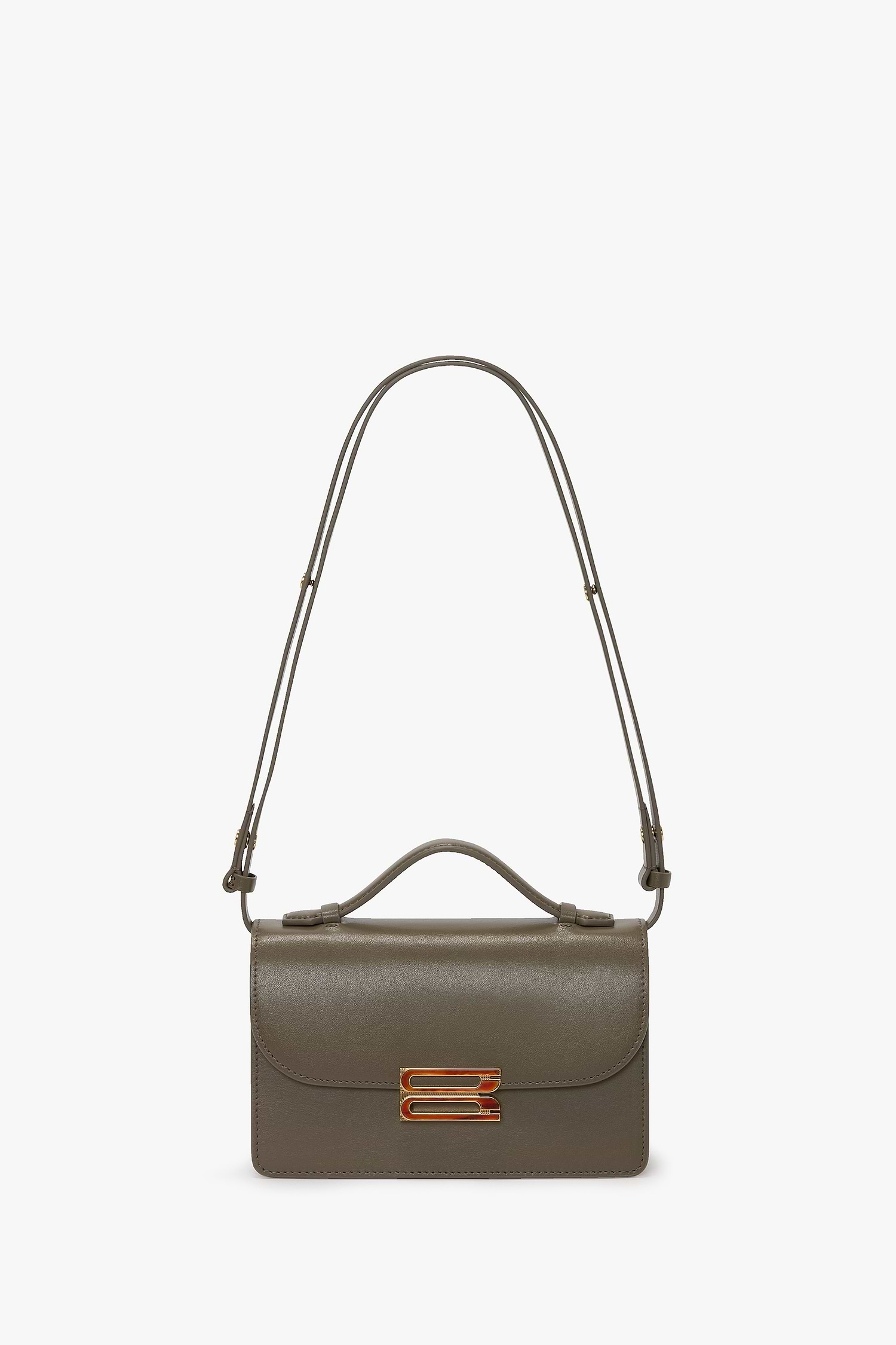 Dorian Bag Small Brown Shiny Calf Leather