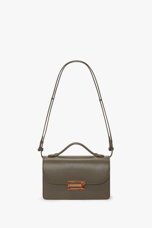 Dorian Bag Small Brown Shiny Calf Leather