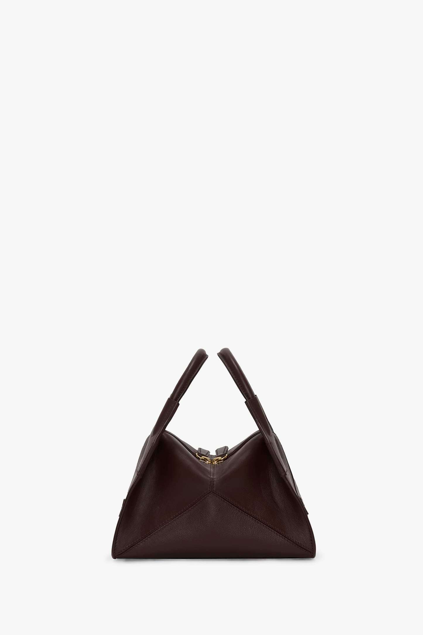 Victoria Plié Mini Bag Burgundy Soft Calf Leather