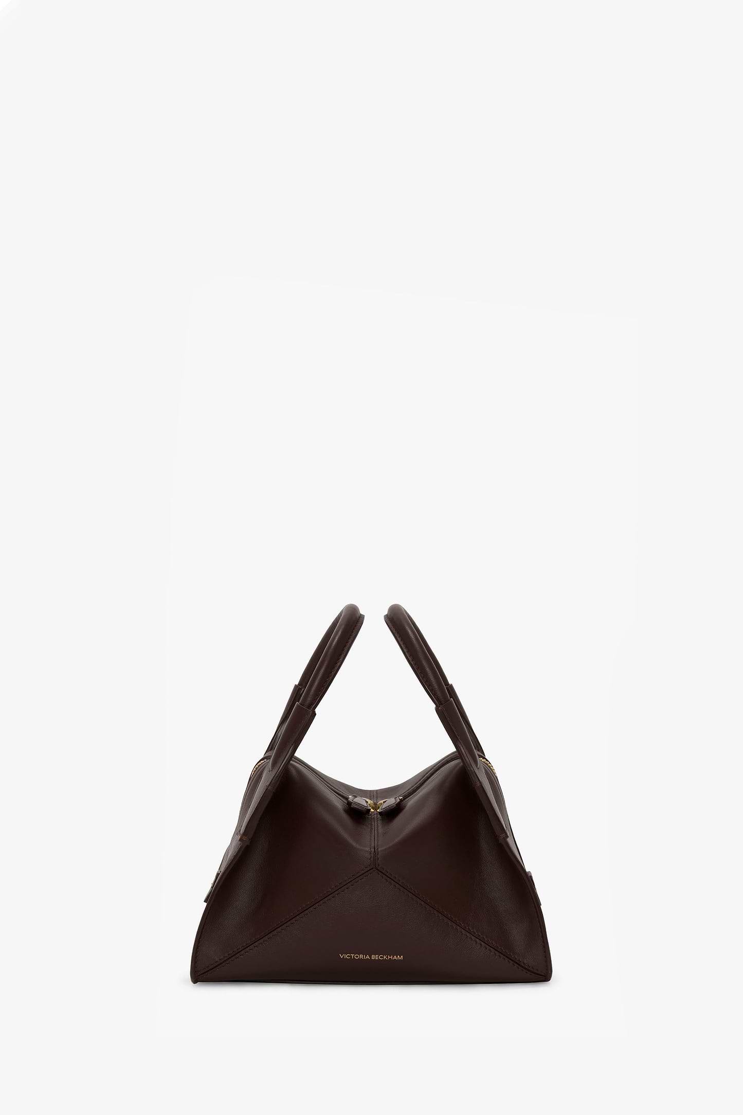 Victoria Plié Mini Bag Burgundy Soft Calf Leather