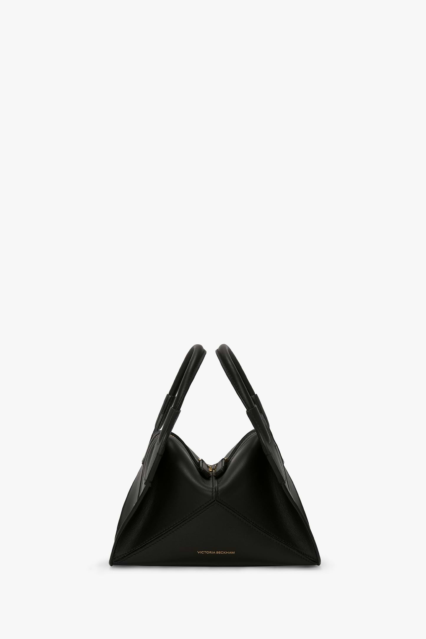 Victoria Plié Mini Bag Black Soft Calf Leather