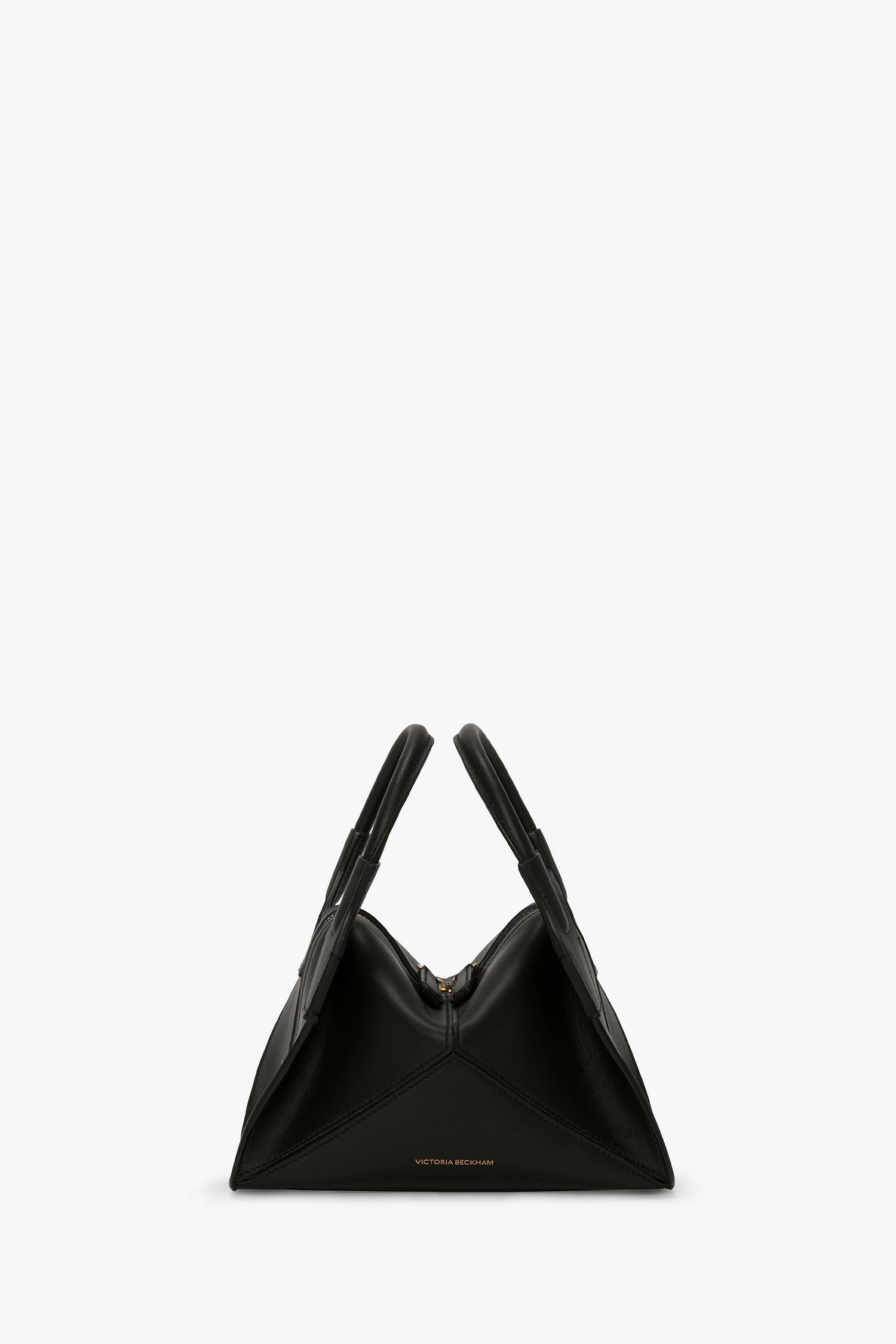 Victoria Plié Mini Bag Black Soft Calf Leather