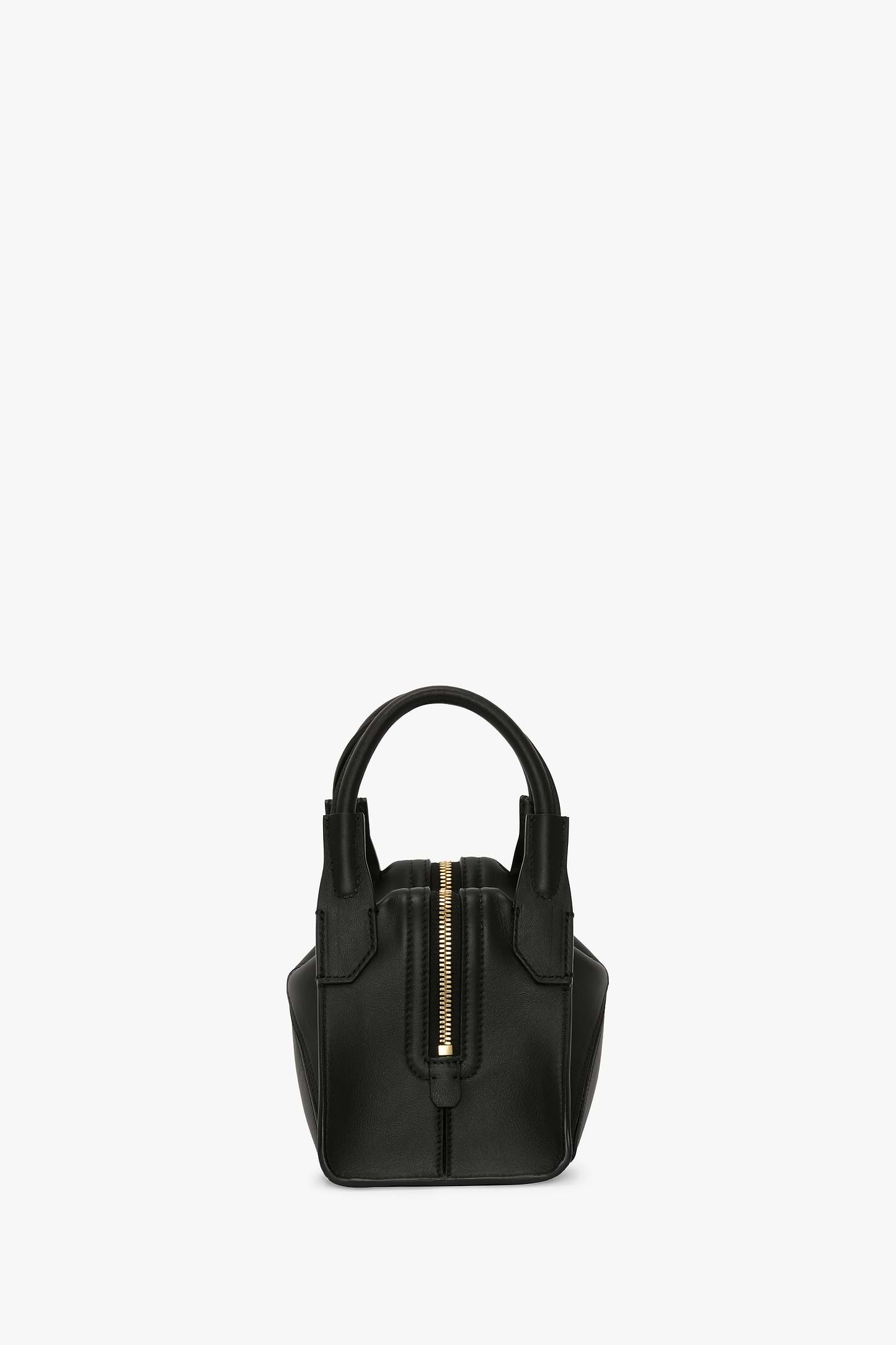 Victoria Plié Mini Bag Black Soft Calf Leather